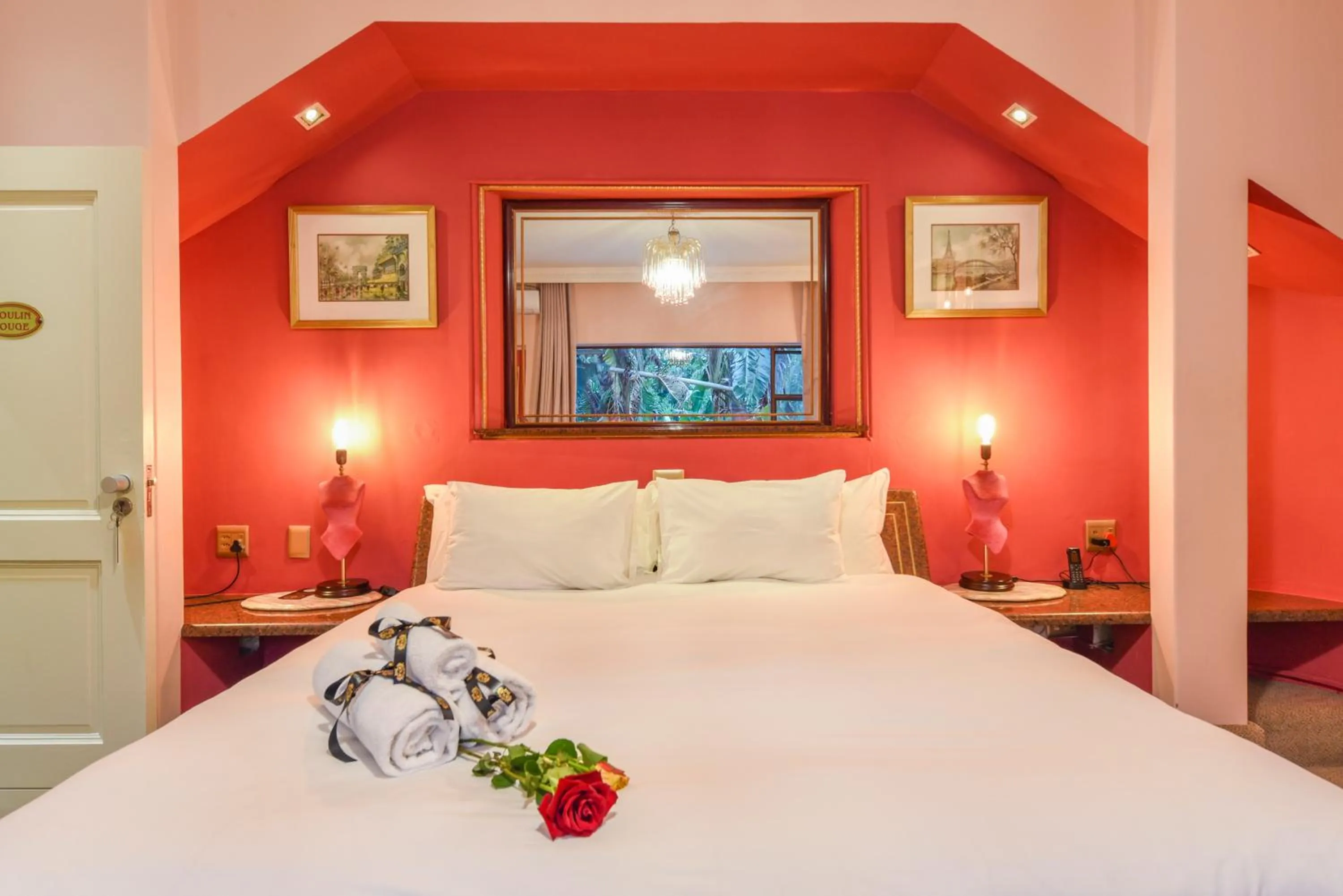 Bed in Villa Simonne