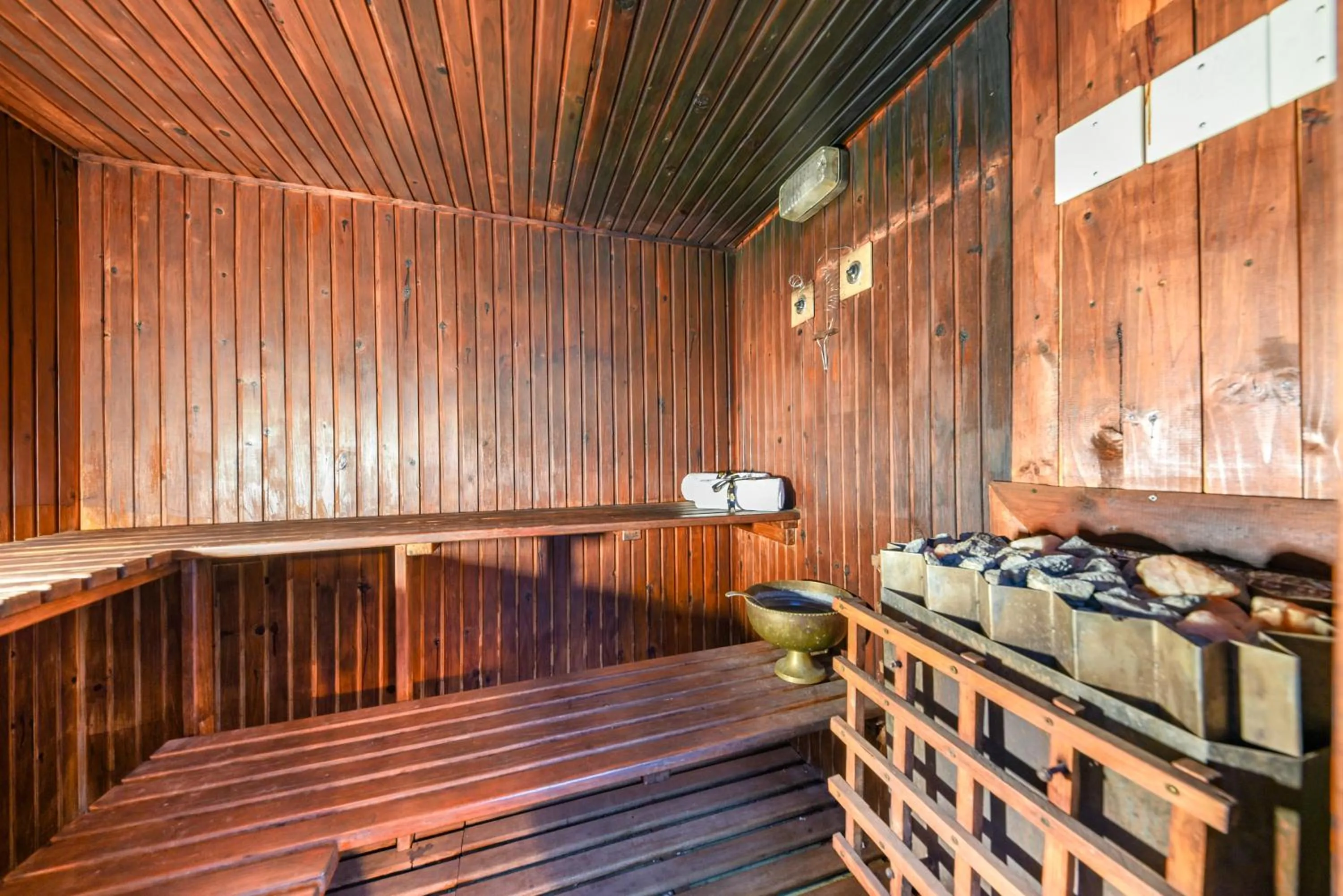 Sauna in Villa Simonne