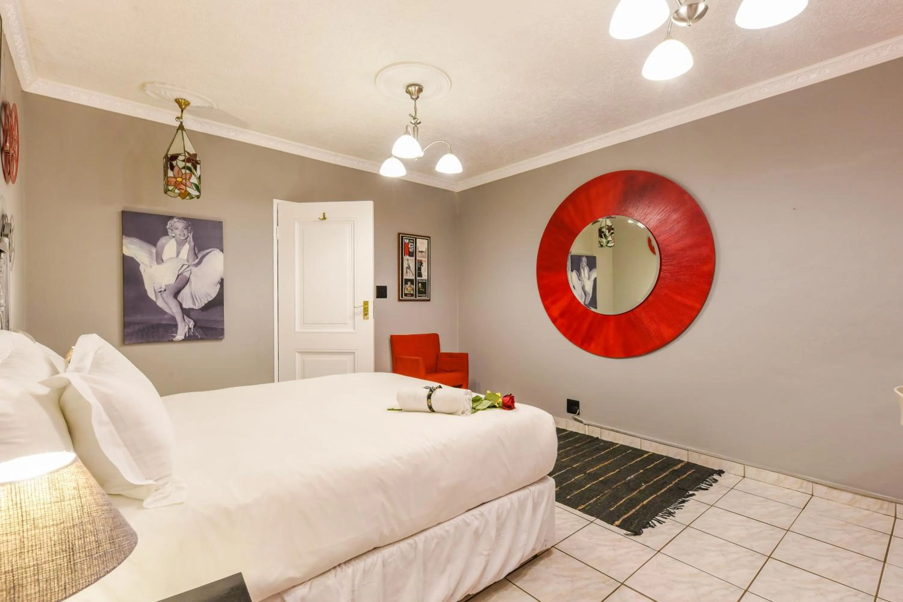 Bed in Villa Simonne