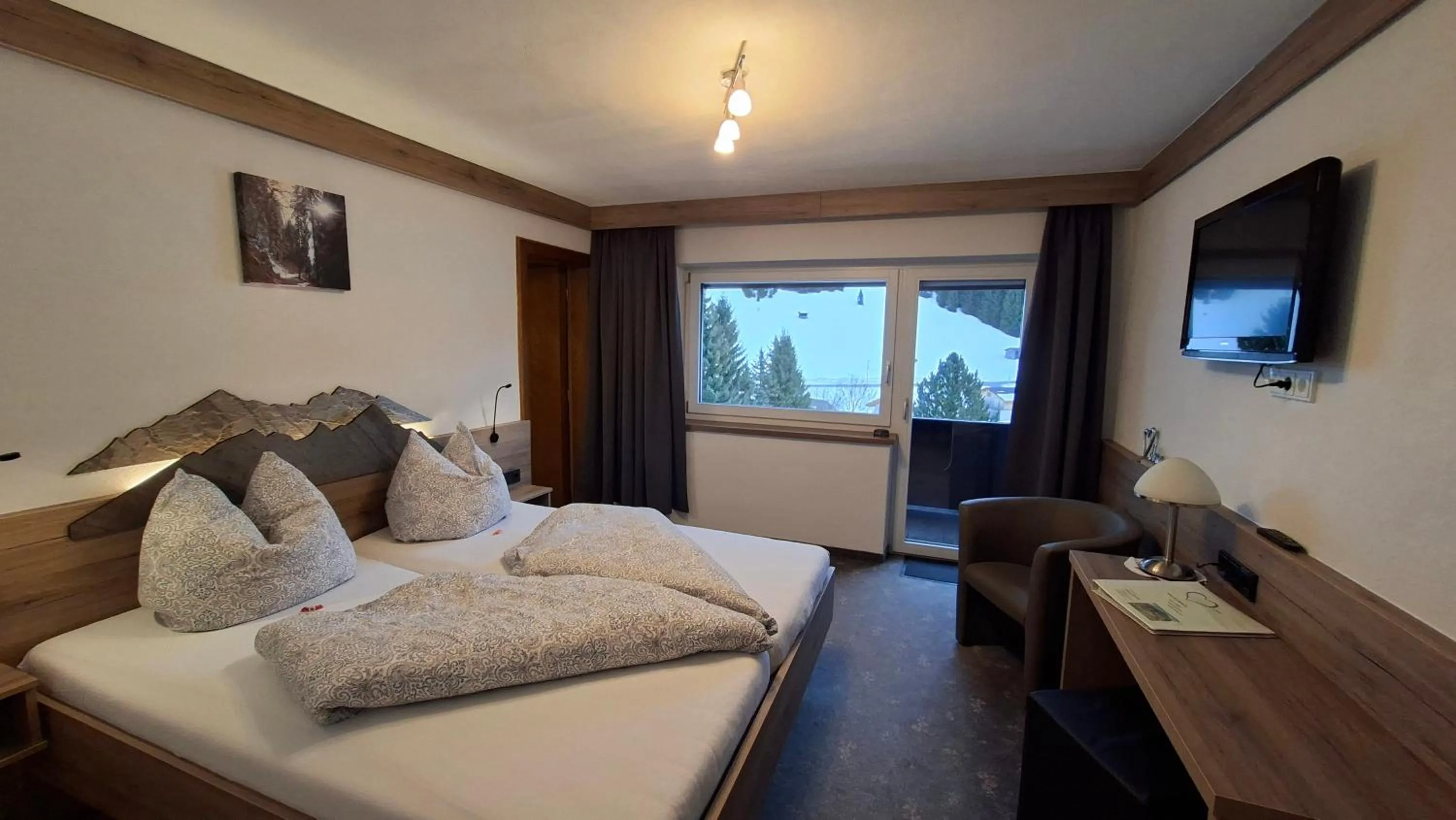 Bedroom, Bed in Gästehaus Bergland