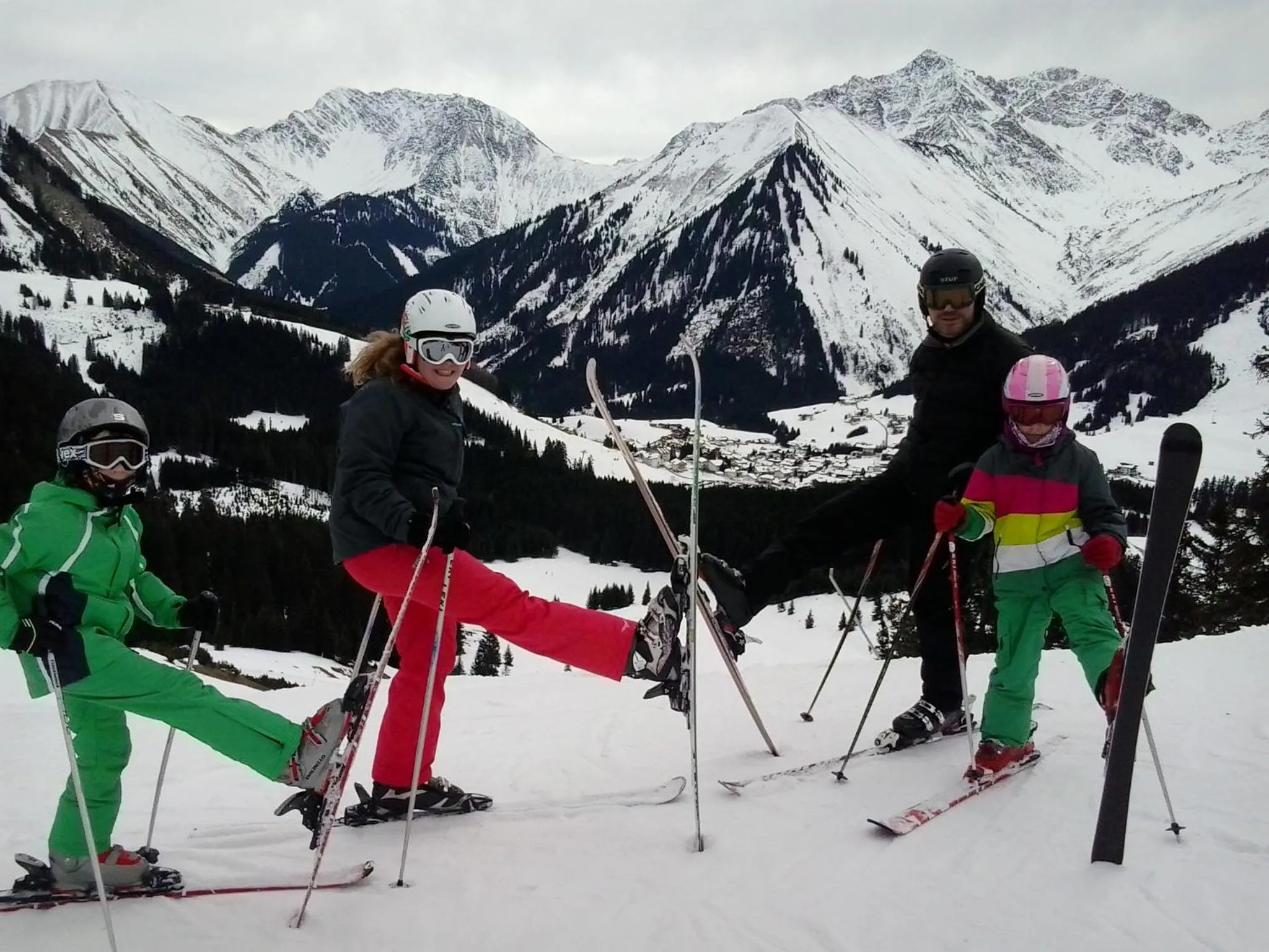 Skiing in Gästehaus Bergland