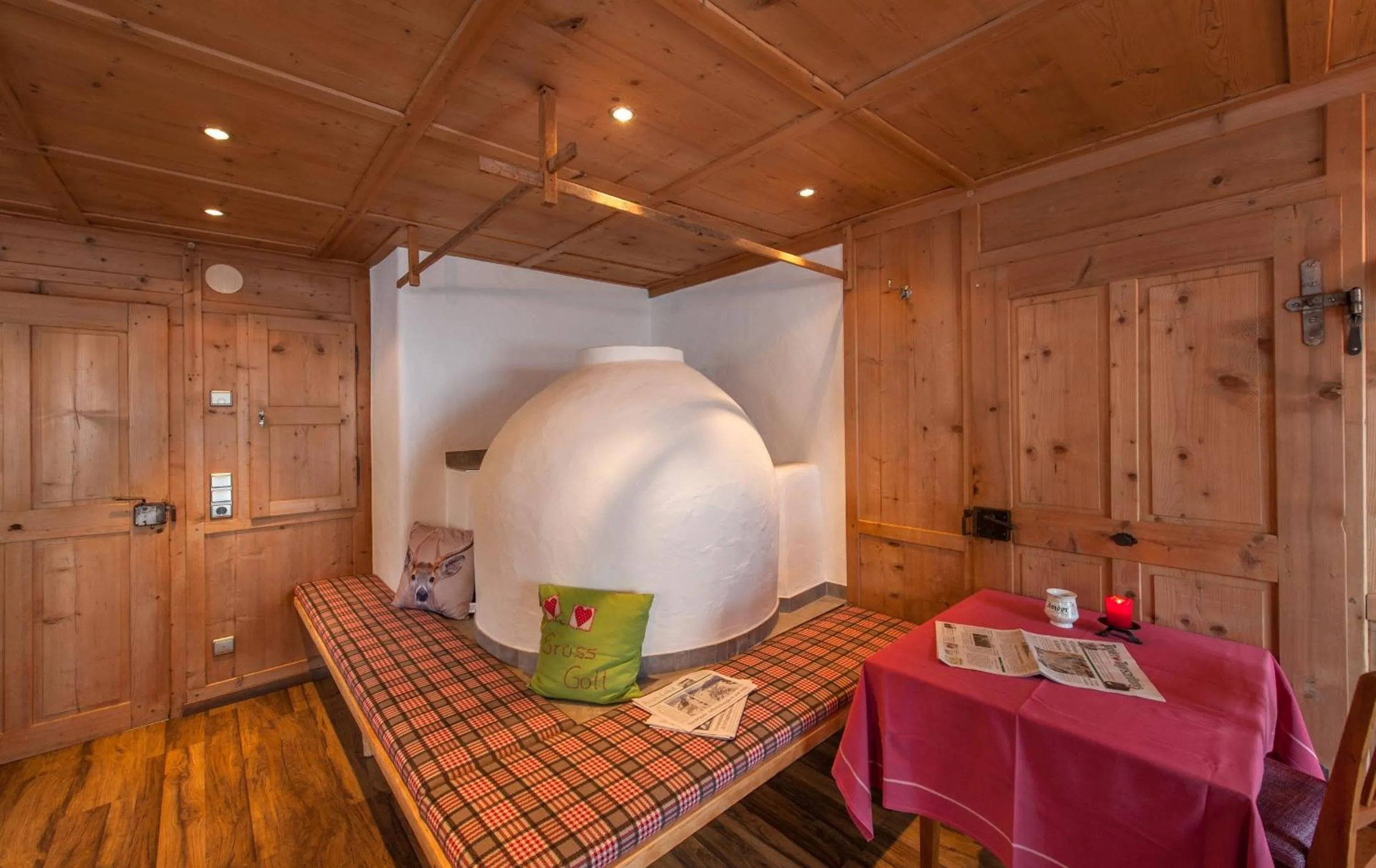 Living room in Gästehaus Bergland