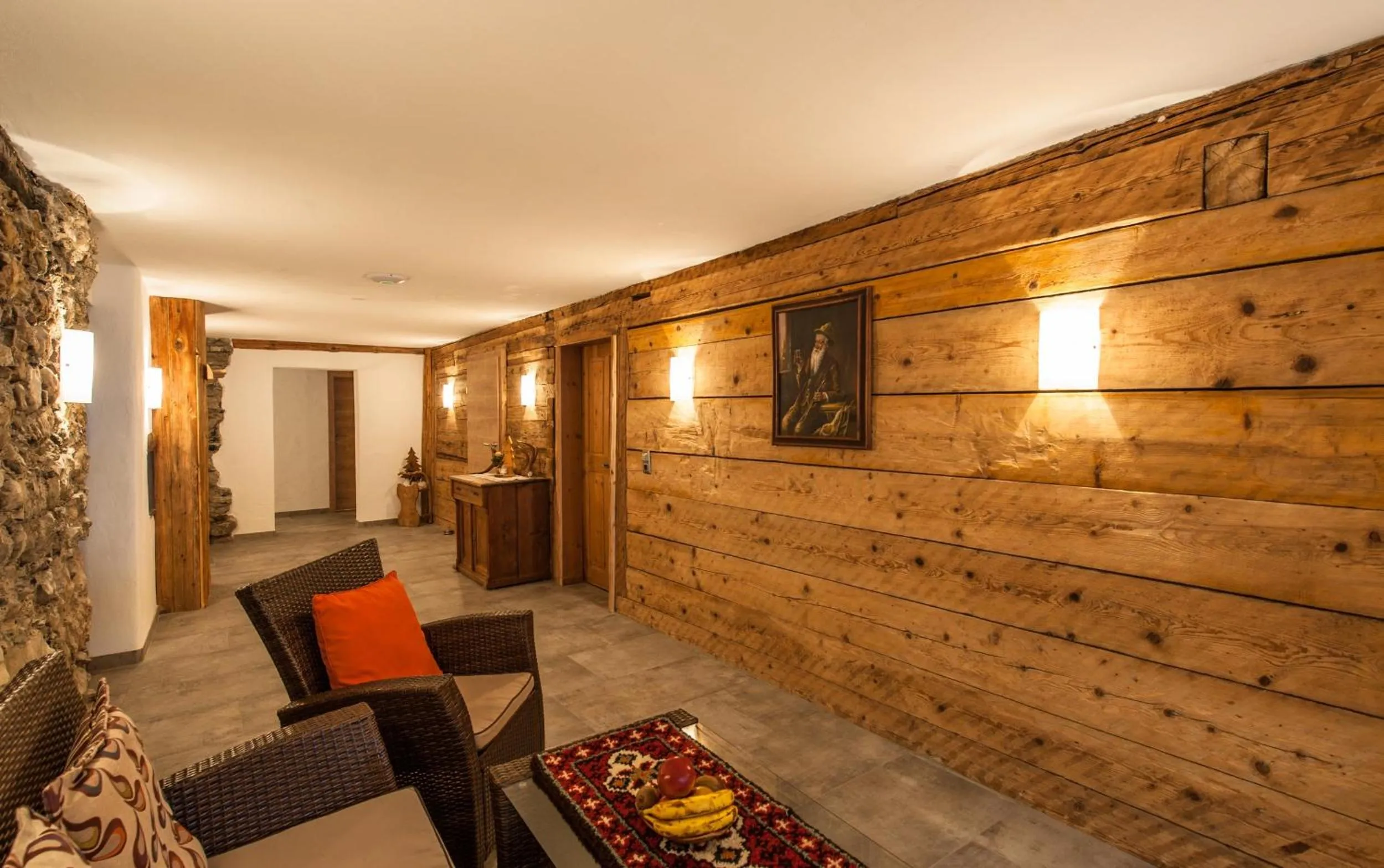 Seating area in Gästehaus Bergland