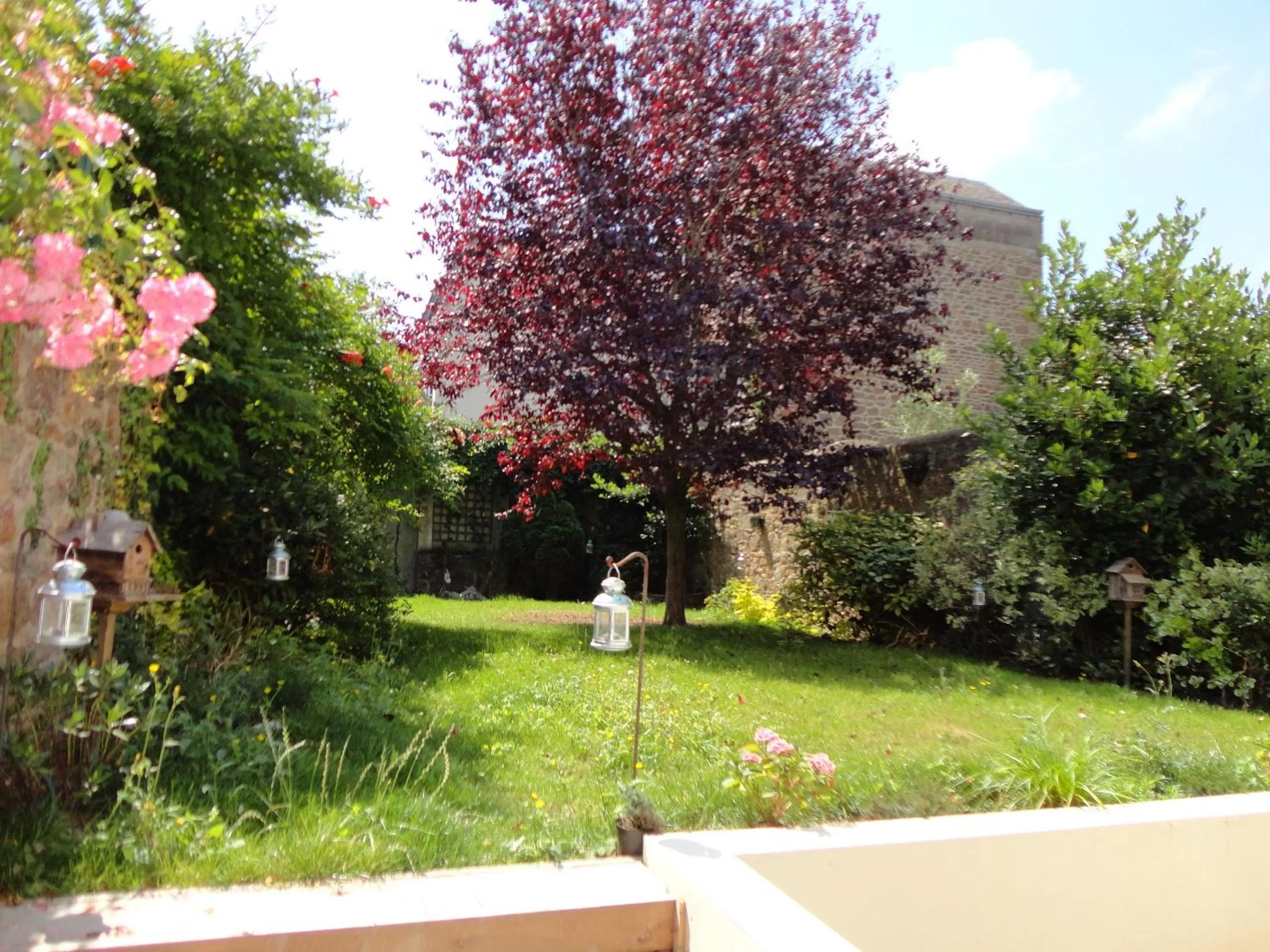 Garden in B&B Maison Angélus