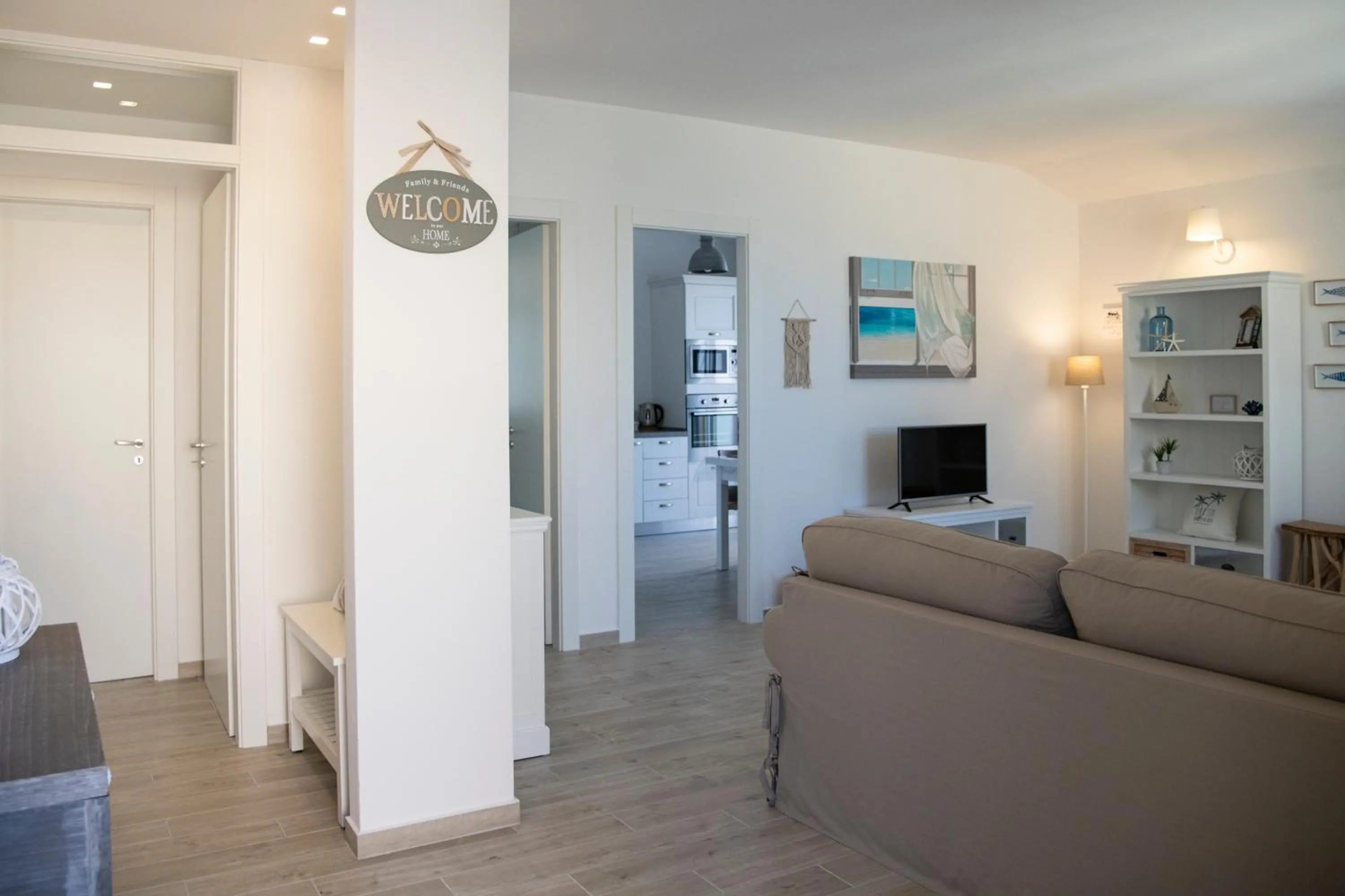 Living room in Bianco di Mare