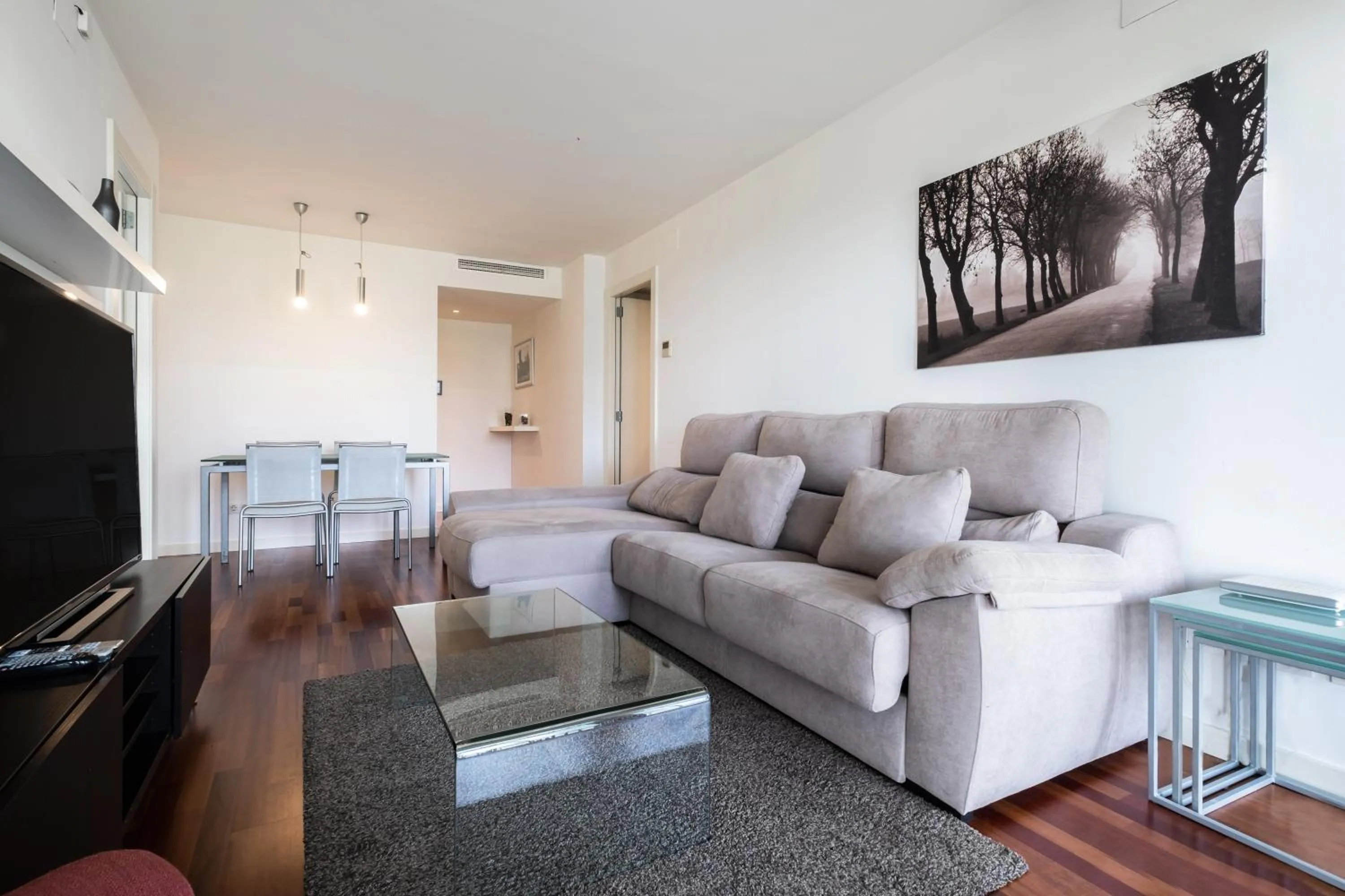 Living room in Rent Top Apartments Beach-Diagonal Mar