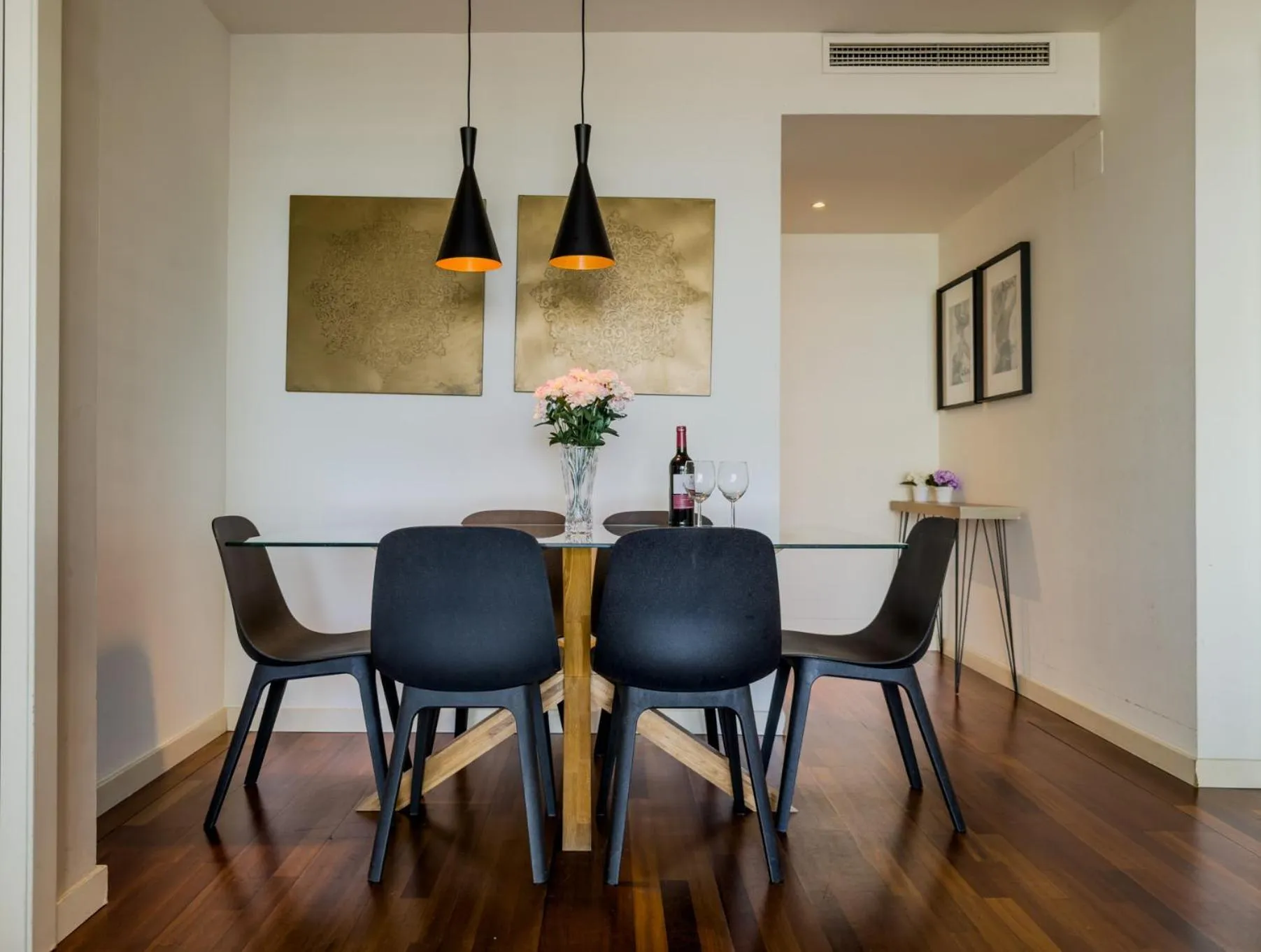 Living room in Rent Top Apartments Beach-Diagonal Mar