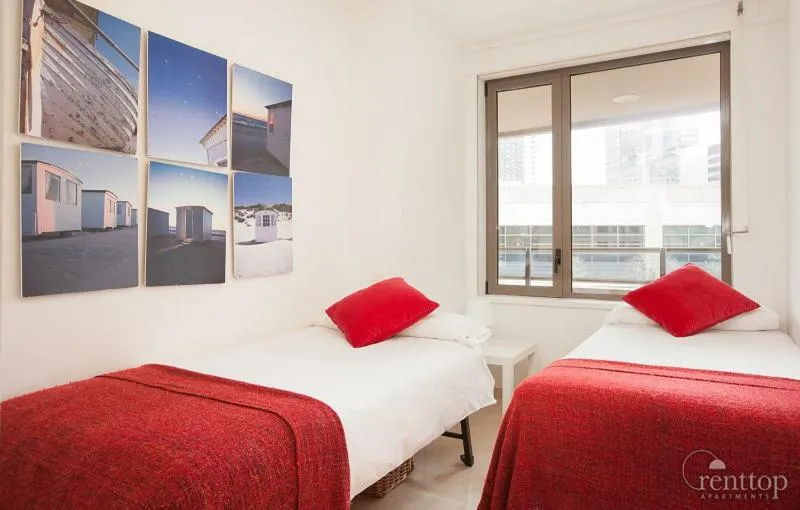 Bed in Rent Top Apartments Beach-Diagonal Mar