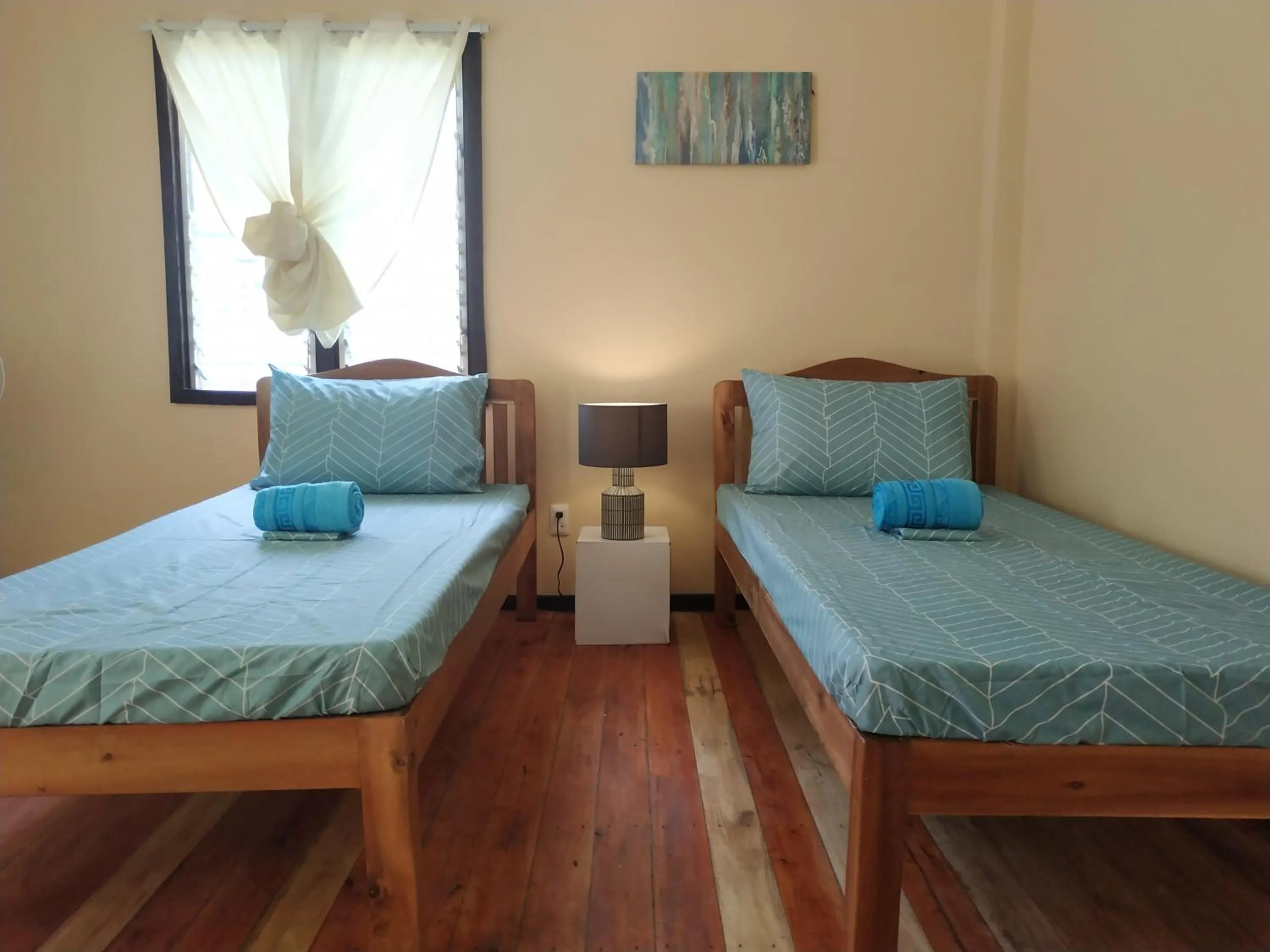 Bed in Nelmann's Nipa Huts