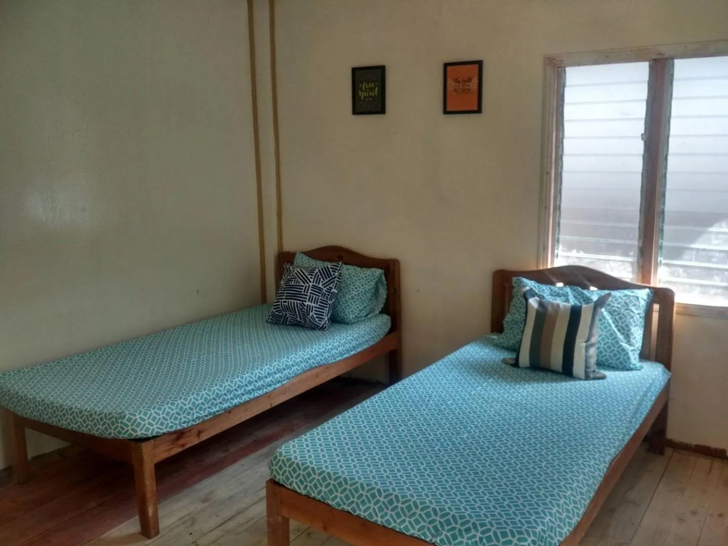 Bed in Nelmann's Nipa Huts