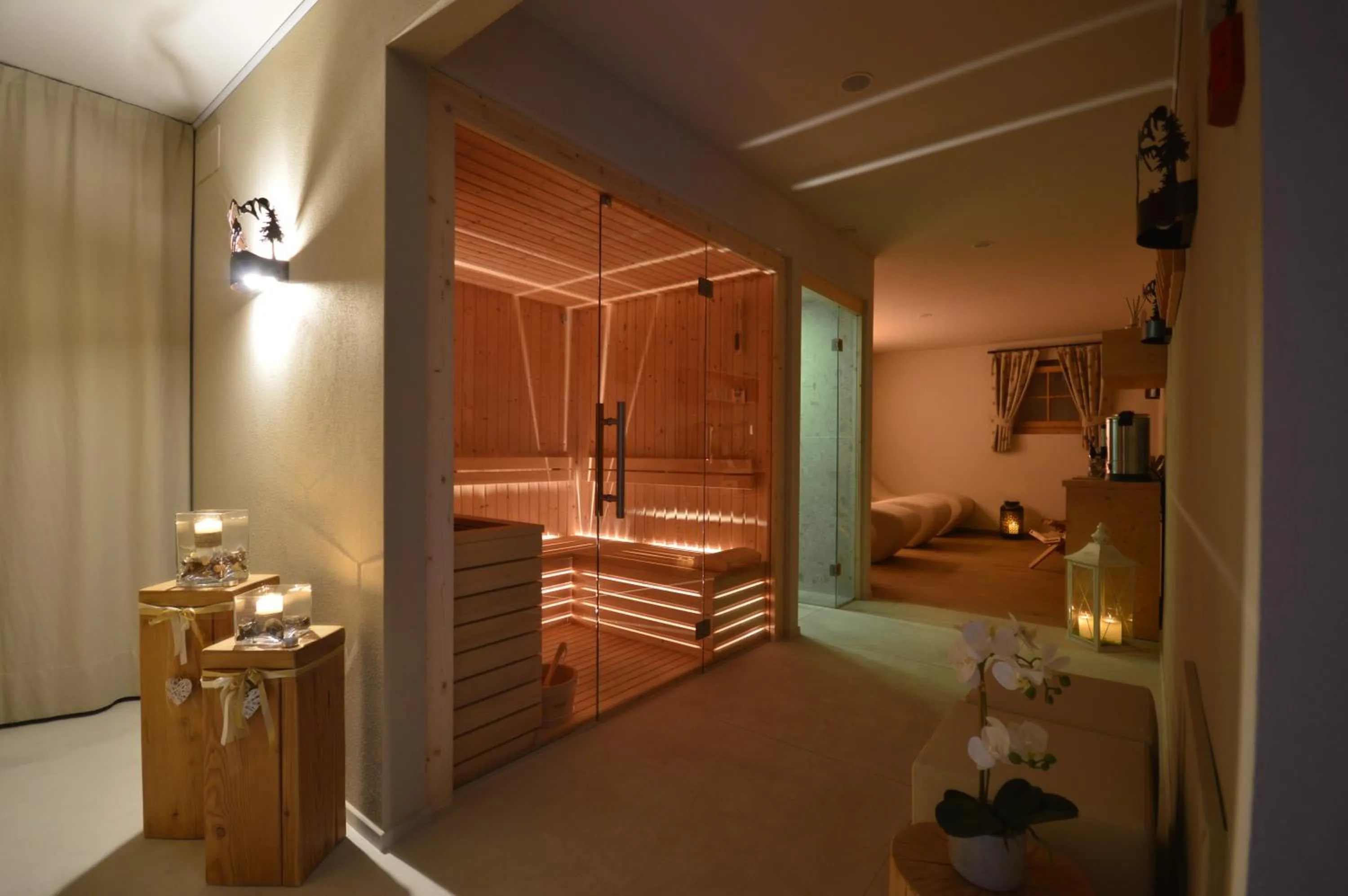 Sauna in Hotel Garnì Sant'Antonio con Spa