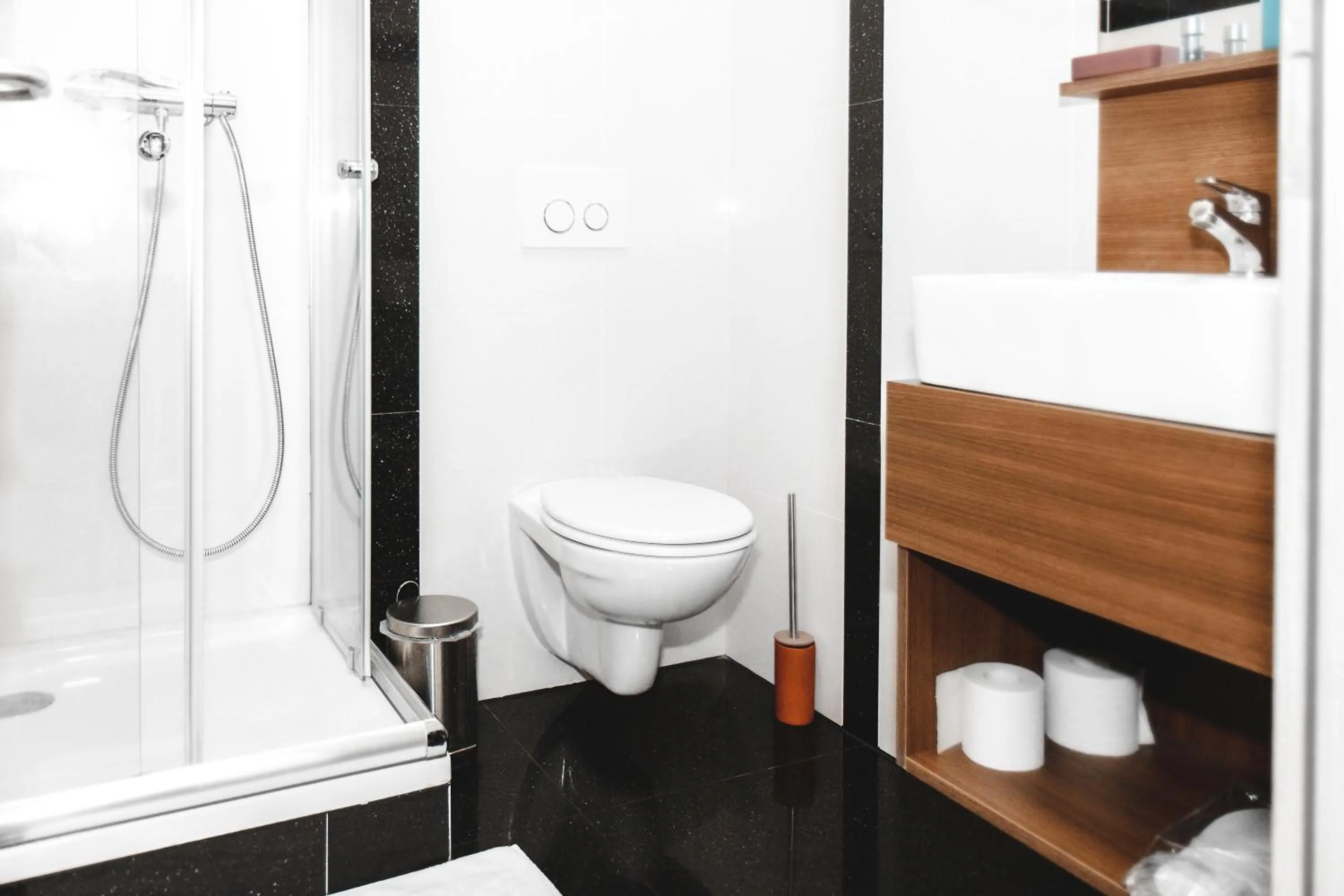 Toilet in Hotel Castle Rastatt