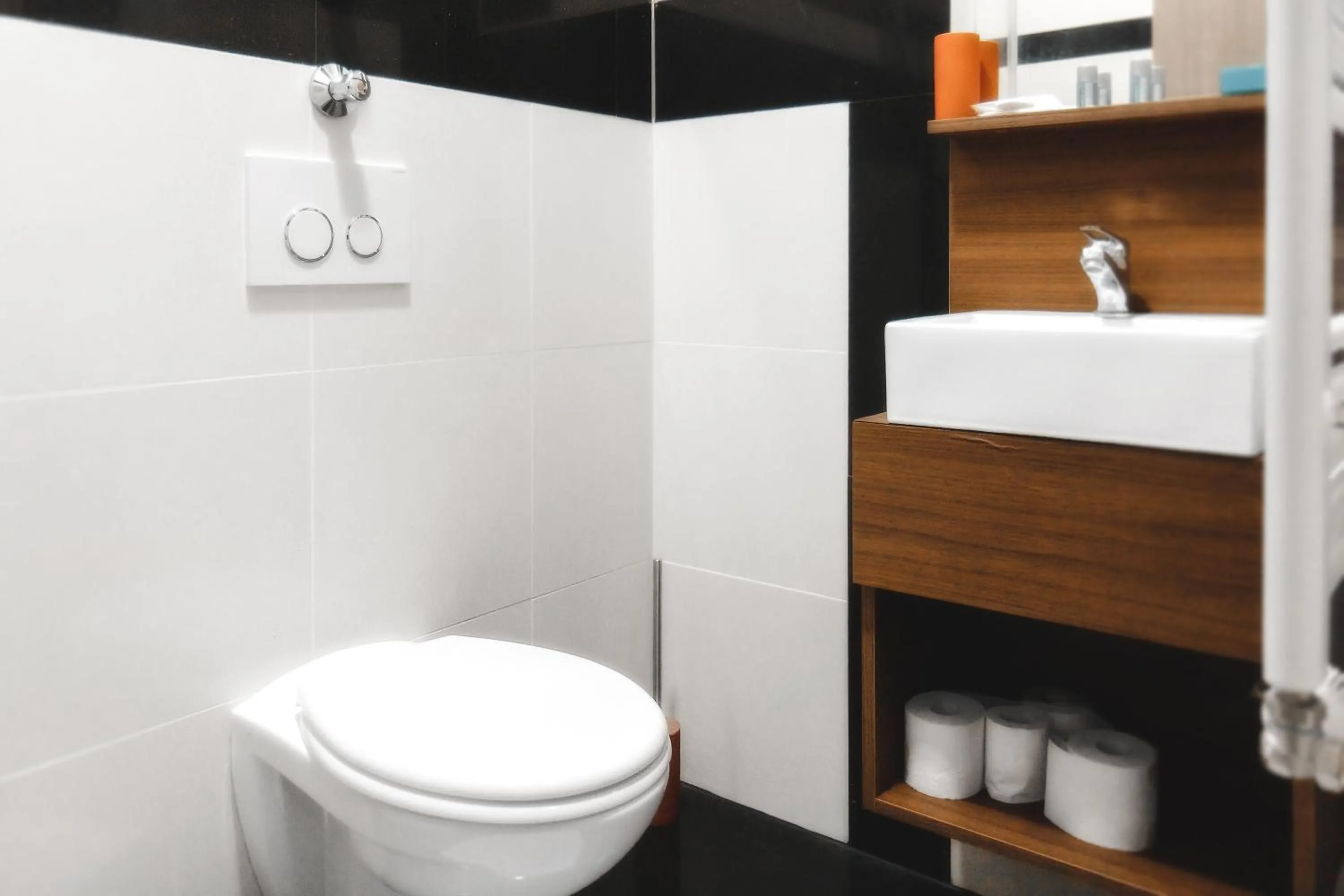 Toilet in Hotel Castle Rastatt