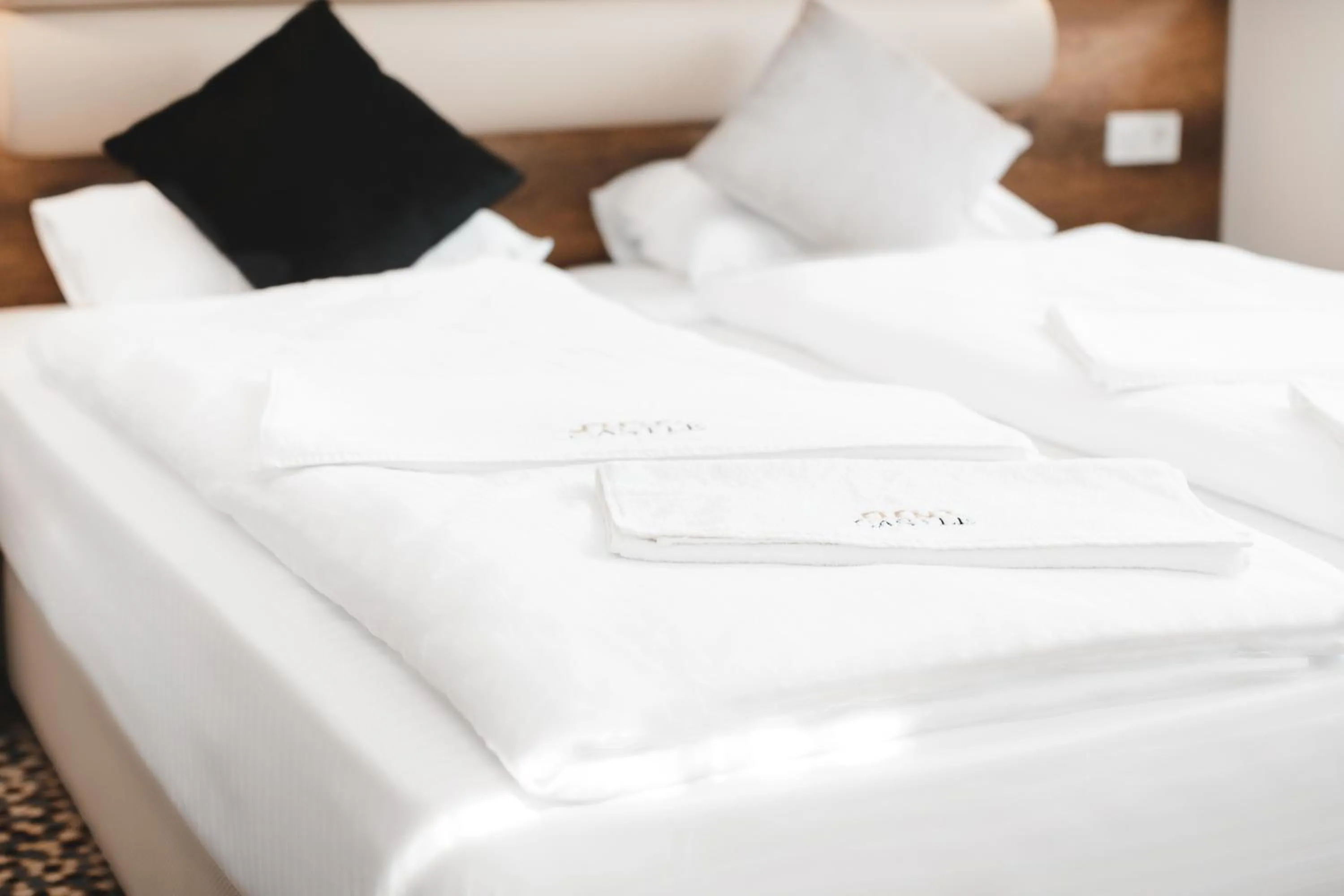 Bed in Hotel Castle Rastatt