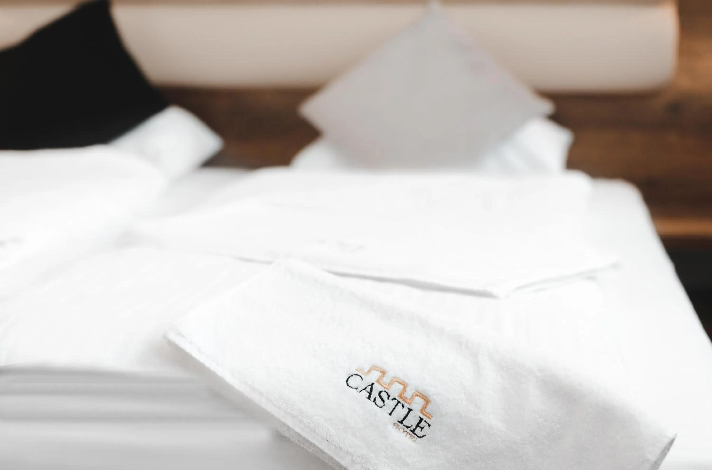 Bed in Hotel Castle Rastatt