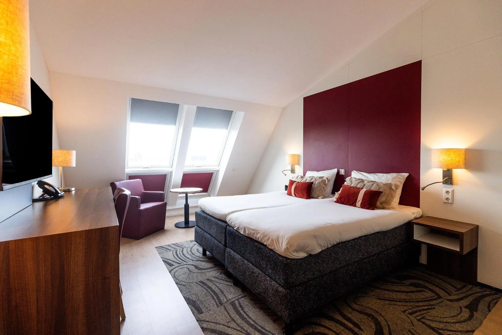 Bed in City Hotel Gouda, WorldHotels Crafted Collection