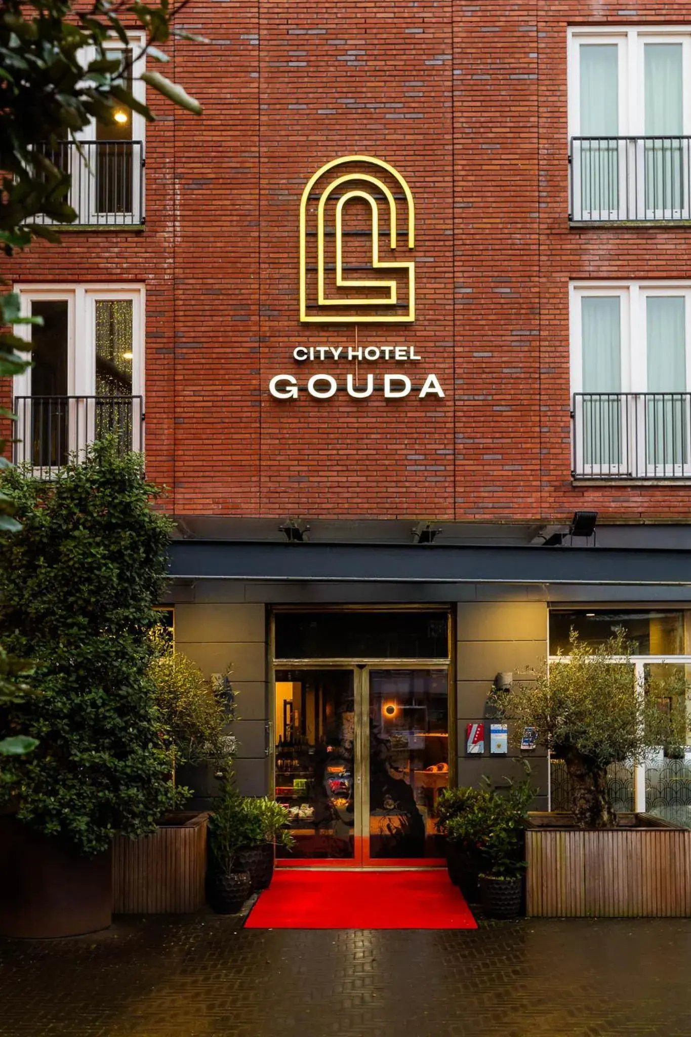 Property building in City Hotel Gouda, WorldHotels Crafted Collection Property building in City Hotel Gouda, WorldHotels Crafted Collection