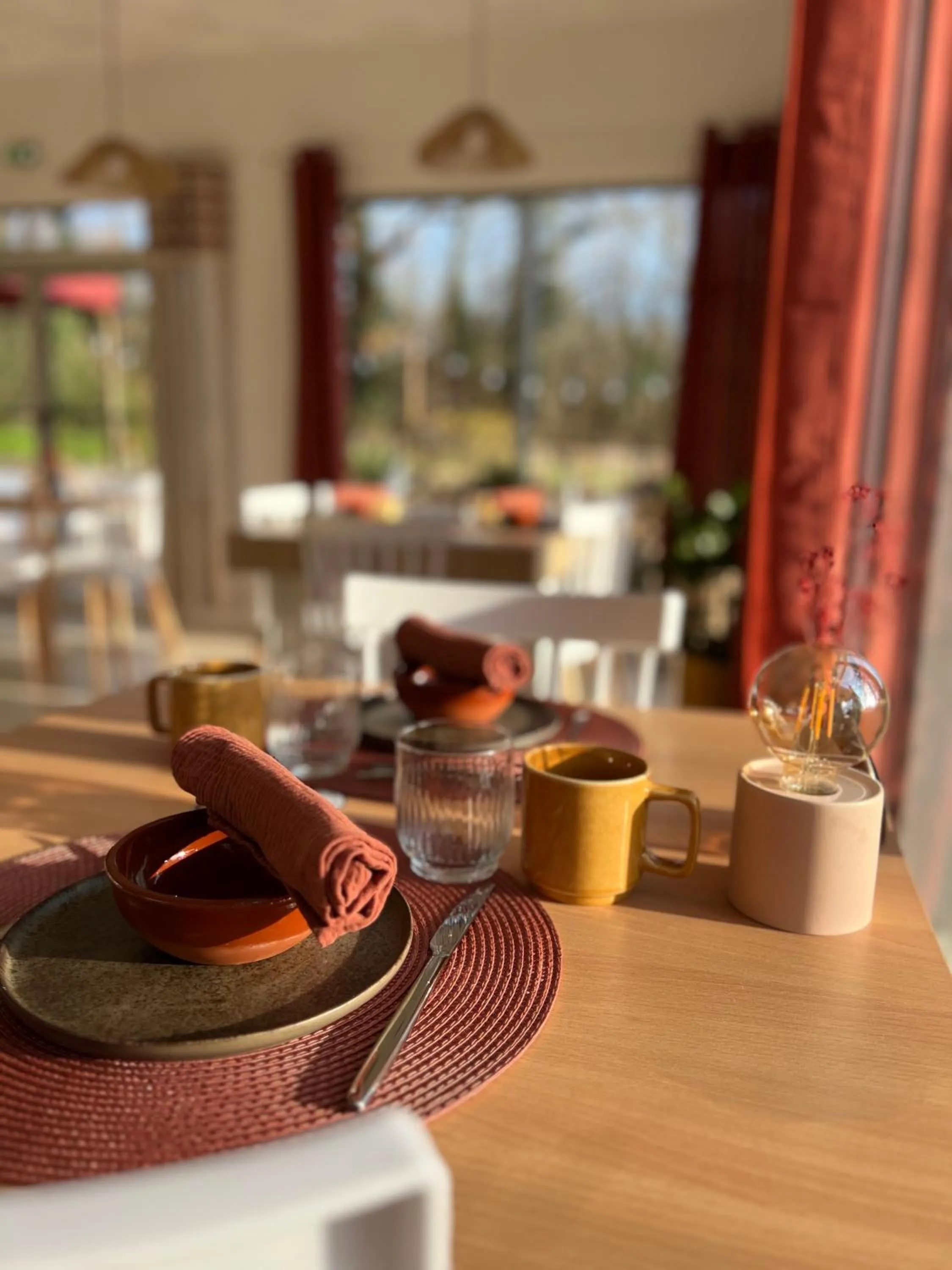 Breakfast in Motel Les Broussailles