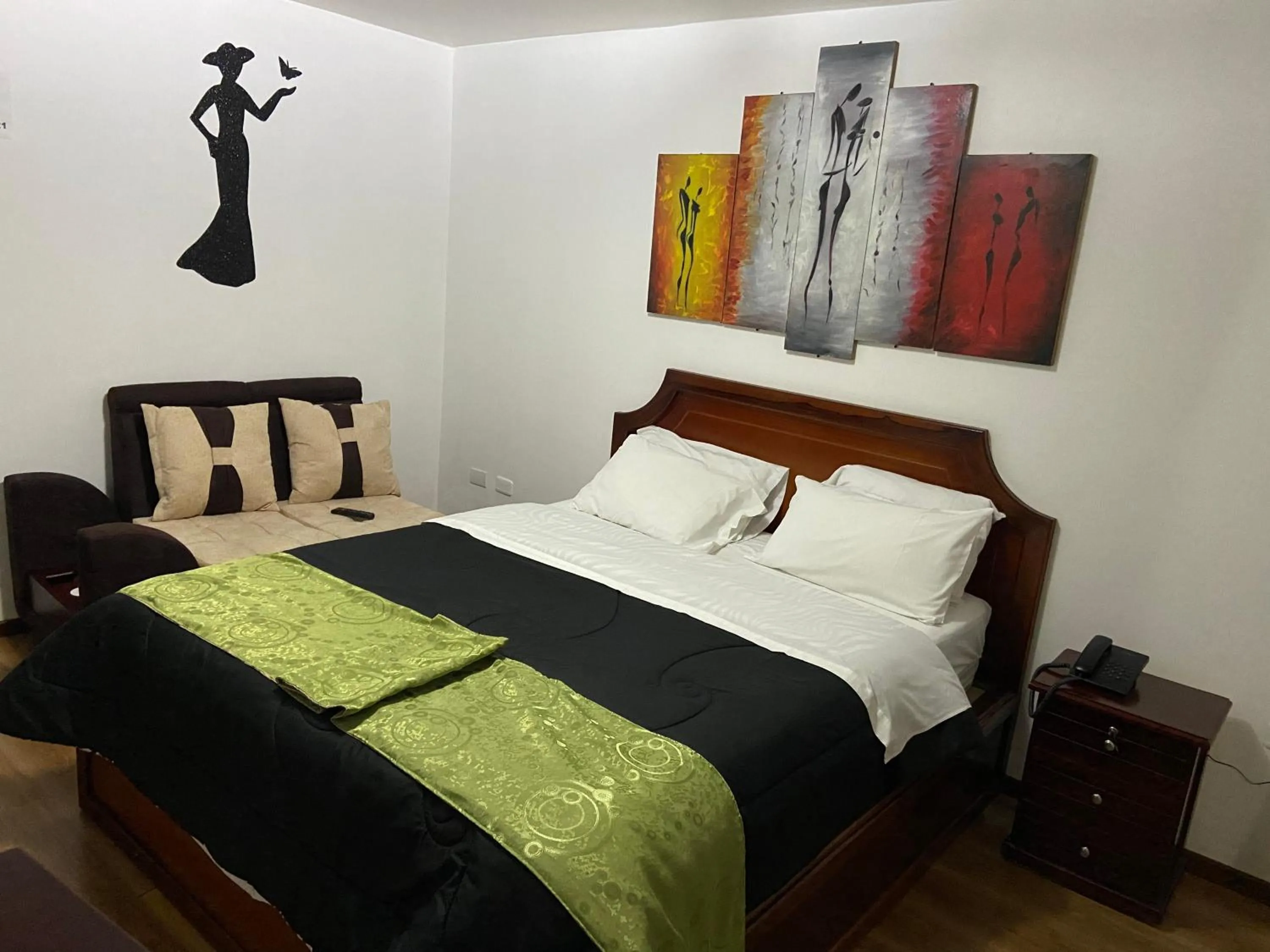 Bed in Loreto hotel
