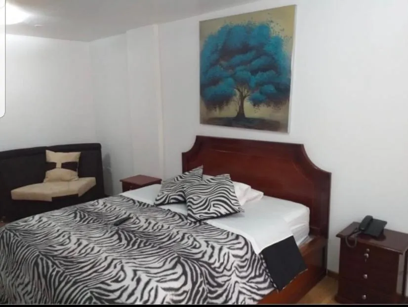 Bed in Loreto hotel