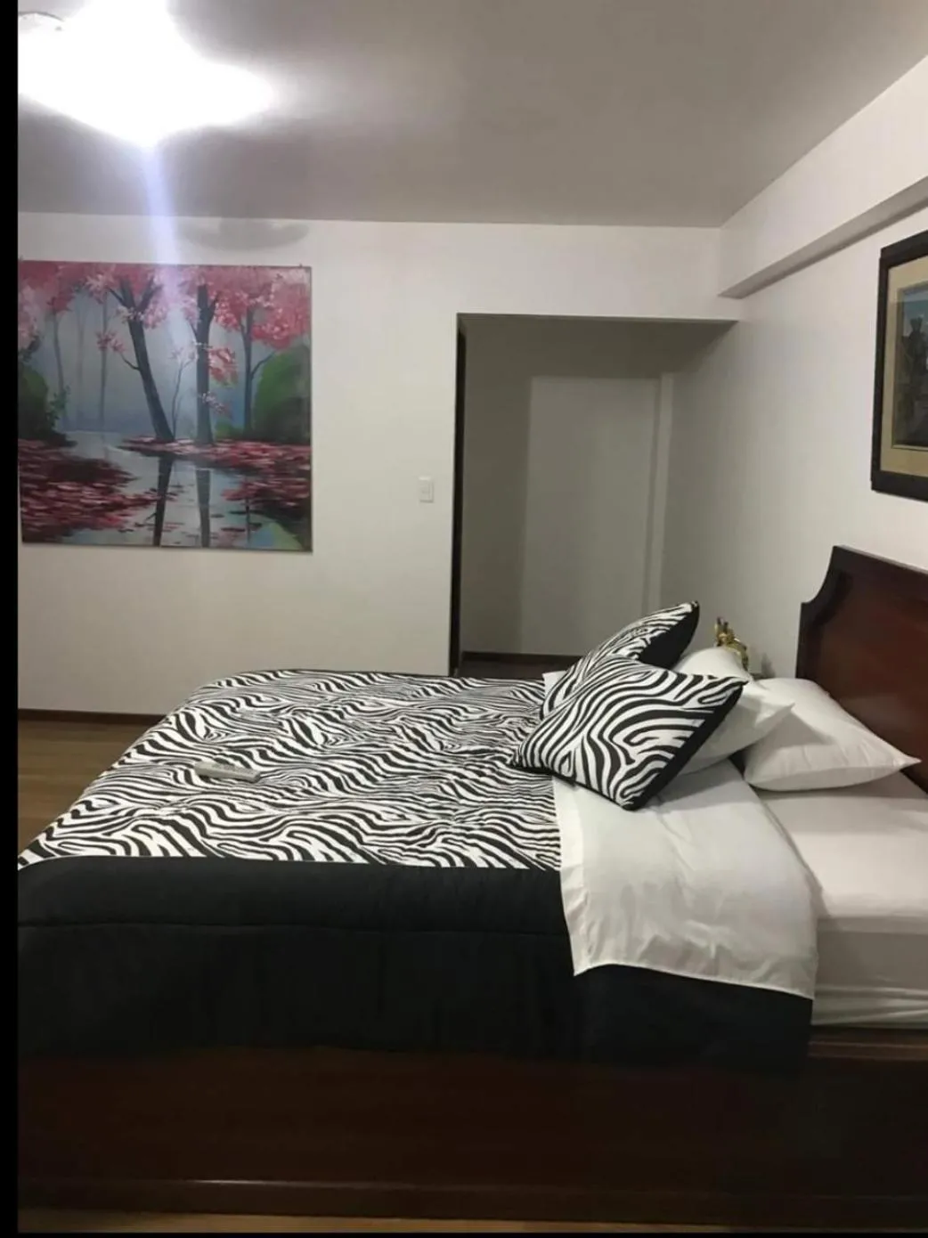 Bed in Loreto hotel
