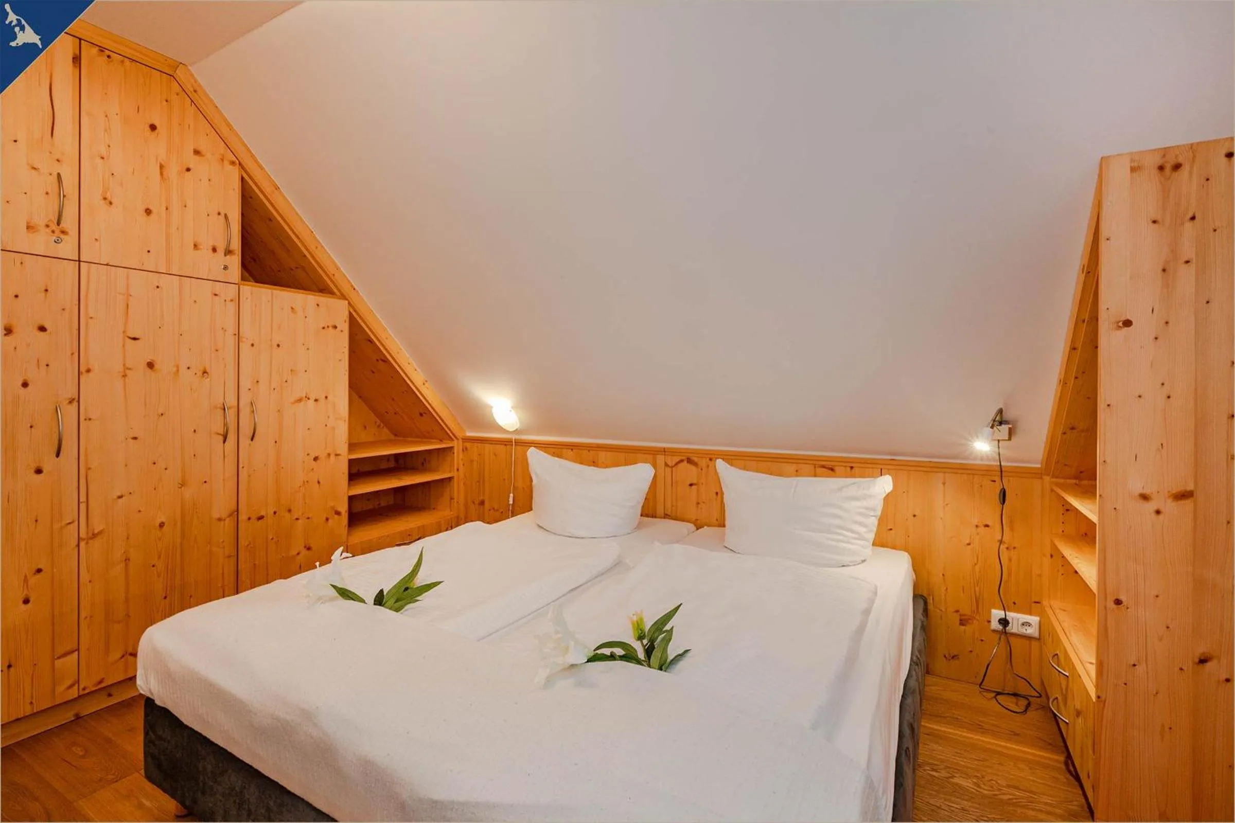 Bedroom in Waldsiedlung Kontraste
