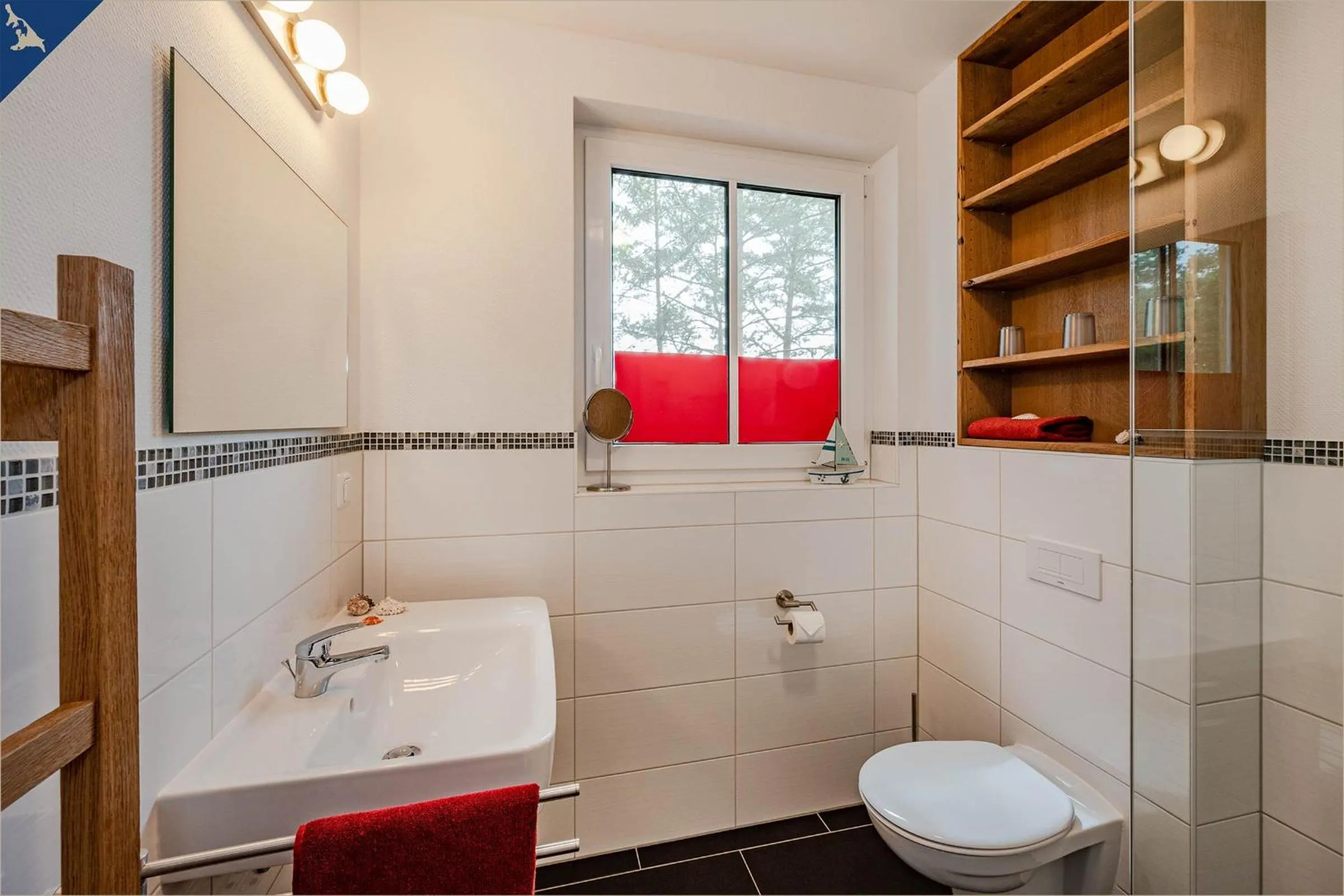 Bathroom in Waldsiedlung Kontraste