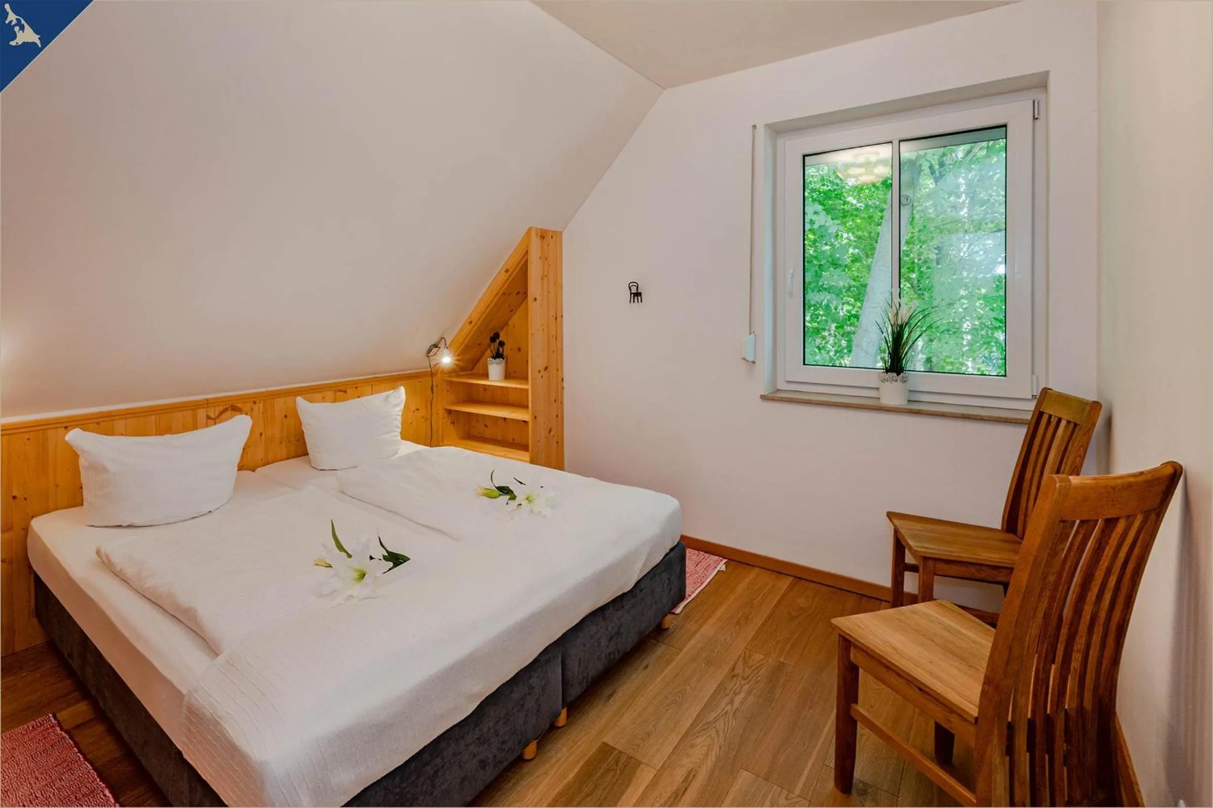 Bedroom in Waldsiedlung Kontraste
