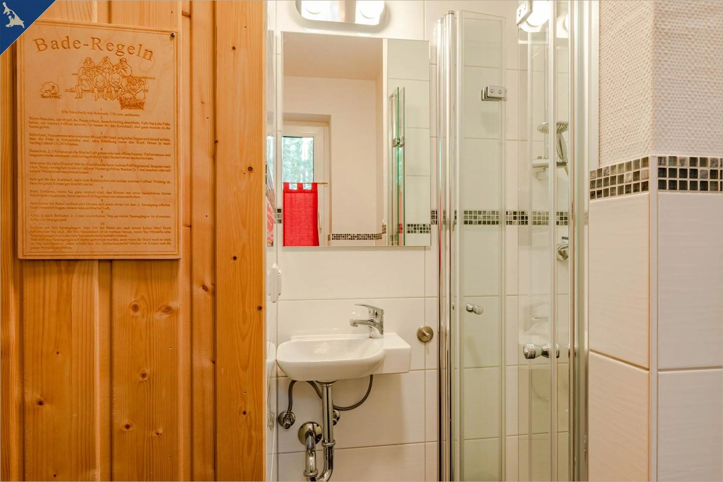 Bathroom in Waldsiedlung Kontraste