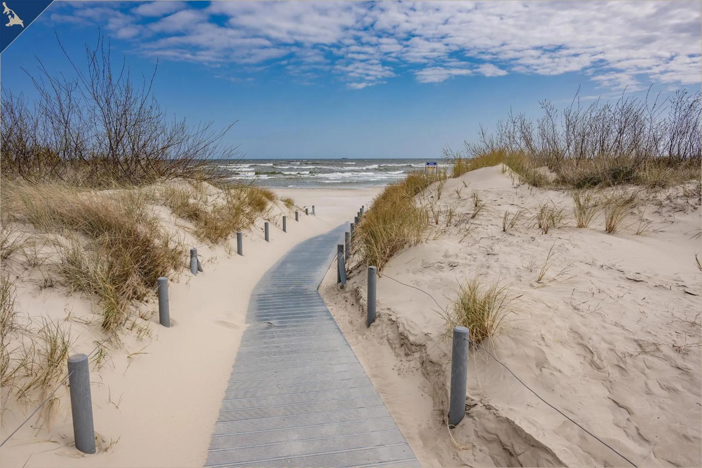 Beach in Waldsiedlung Kontraste