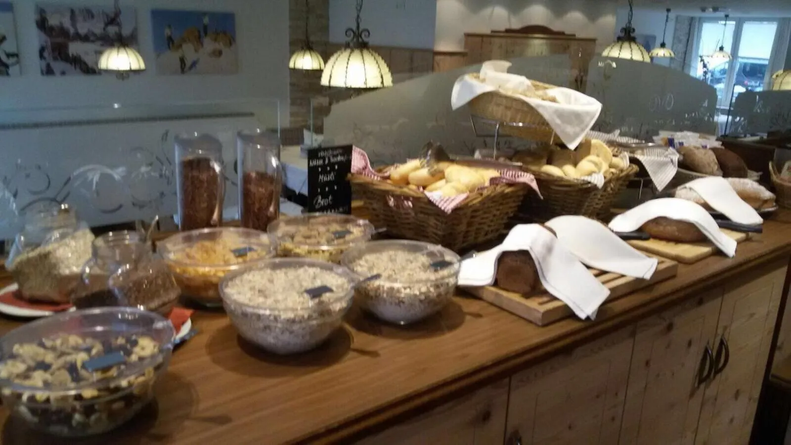 Breakfast in Gasthof zum Wilden Kaiser
