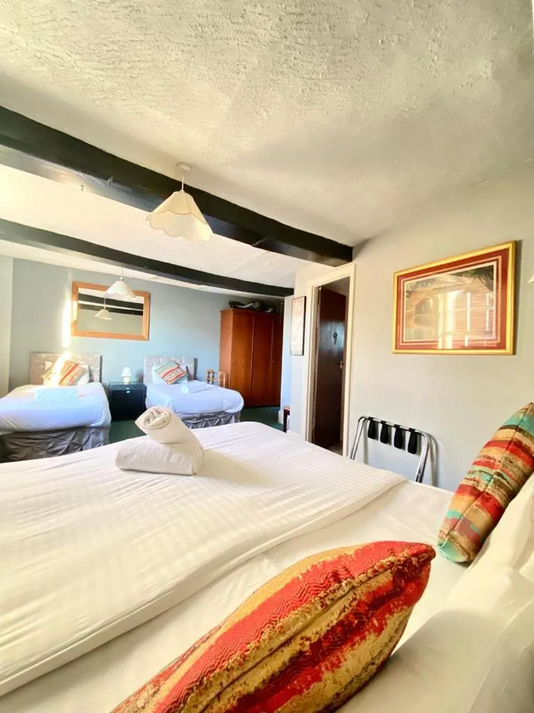 Bed in Greyfriars Lodge Canterbury