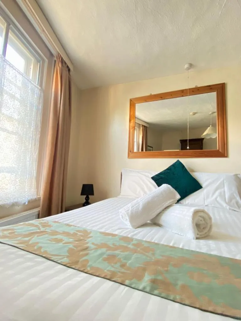 Bed in Greyfriars Lodge Canterbury