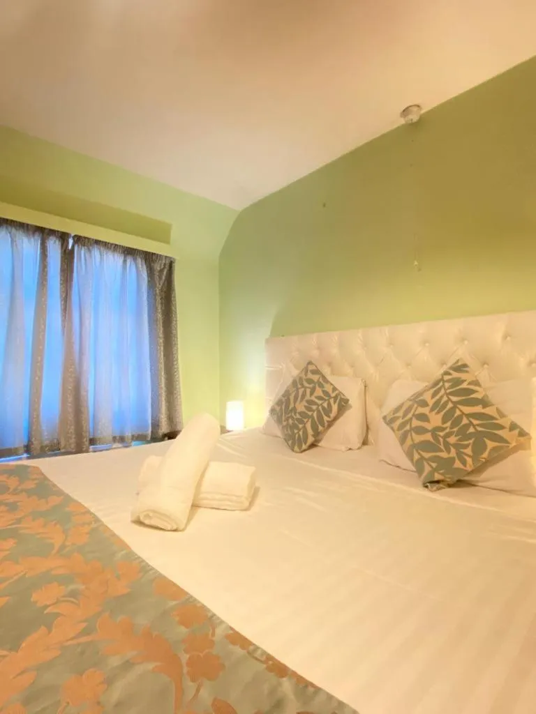 Bed in Greyfriars Lodge Canterbury