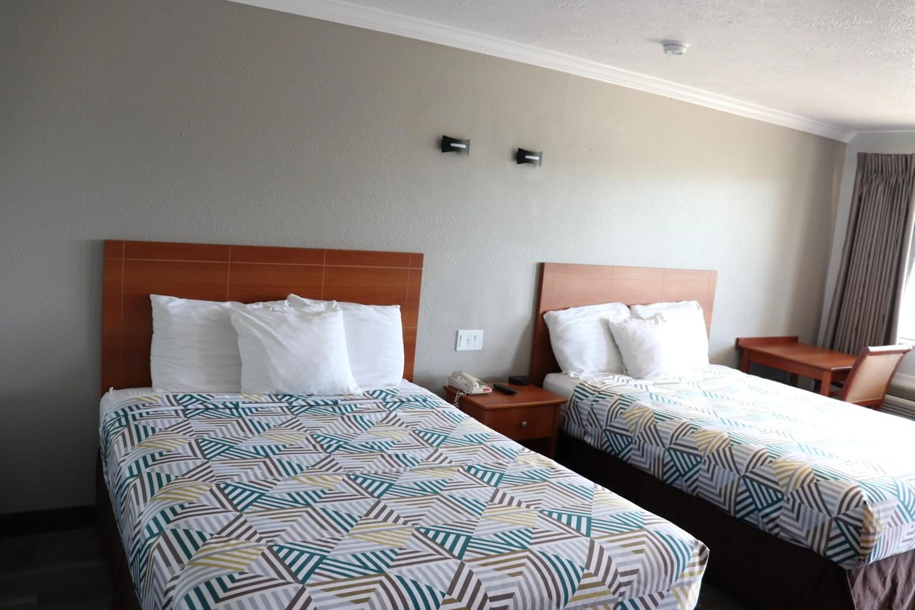 Bed in Motel 6-Alvin, TX