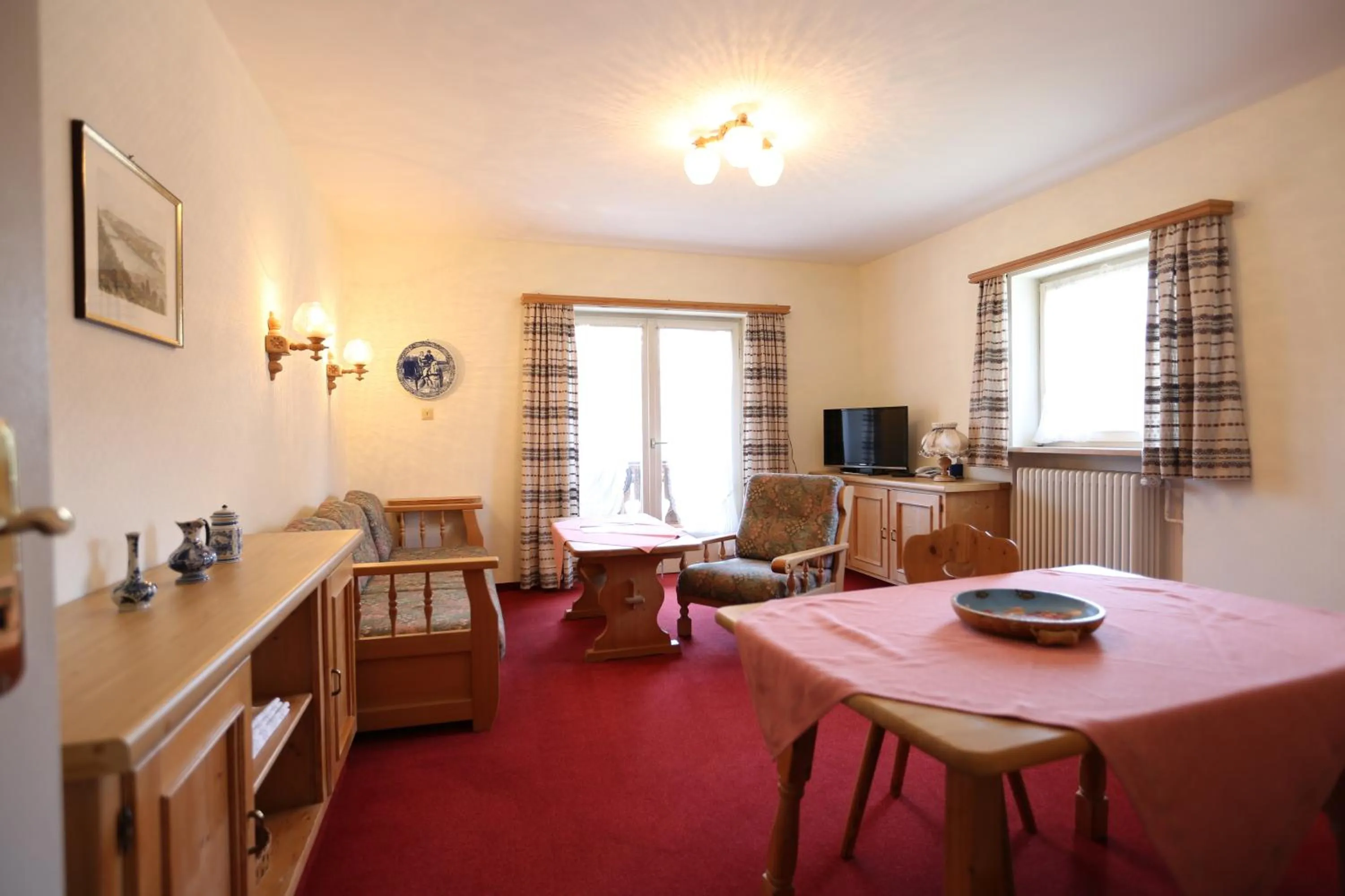 Living room in Gästehaus Heimgarten