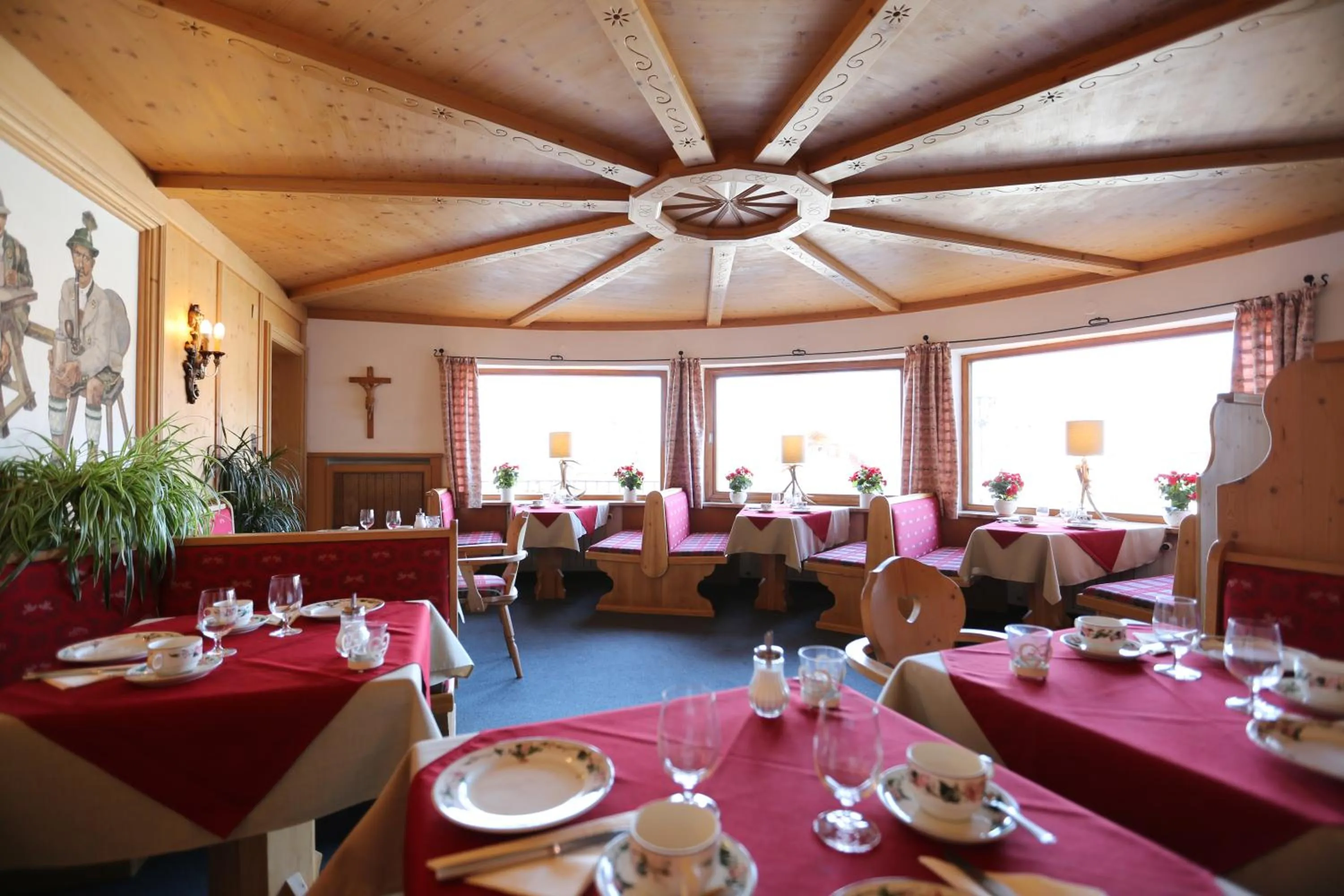 Restaurant/places to eat in Gästehaus Heimgarten