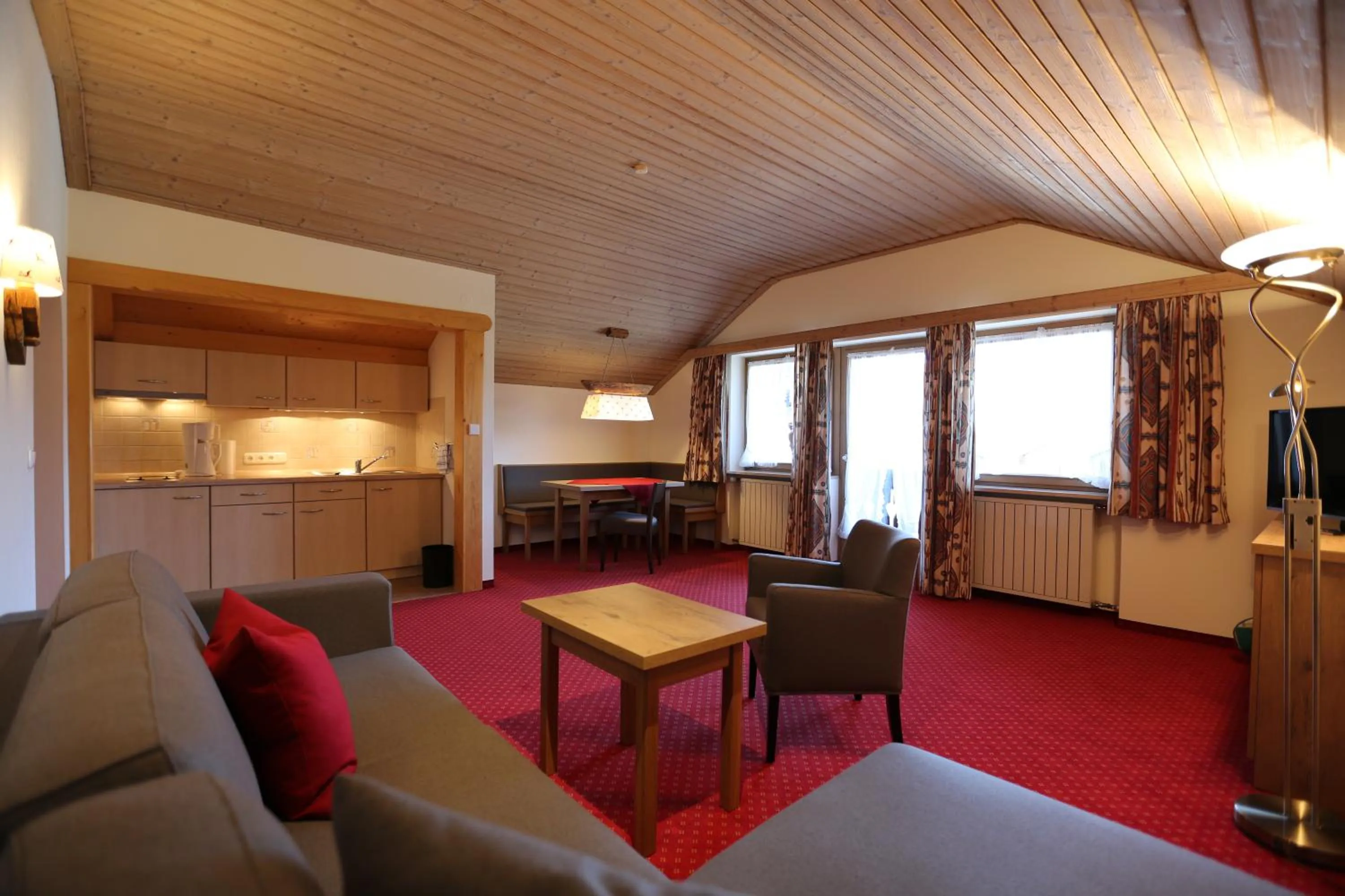 Living room in Gästehaus Heimgarten