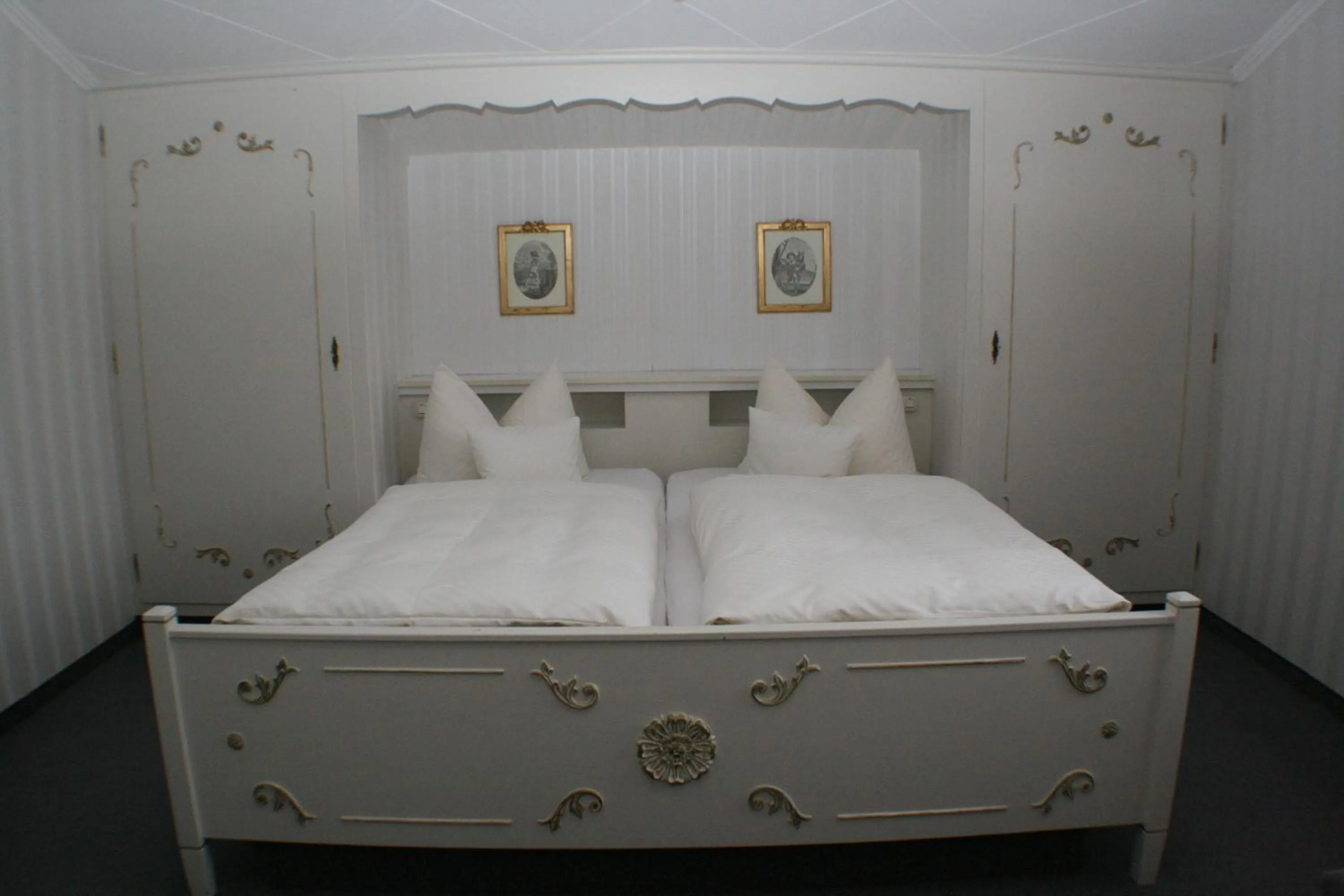 Bed in Gästehaus Heimgarten