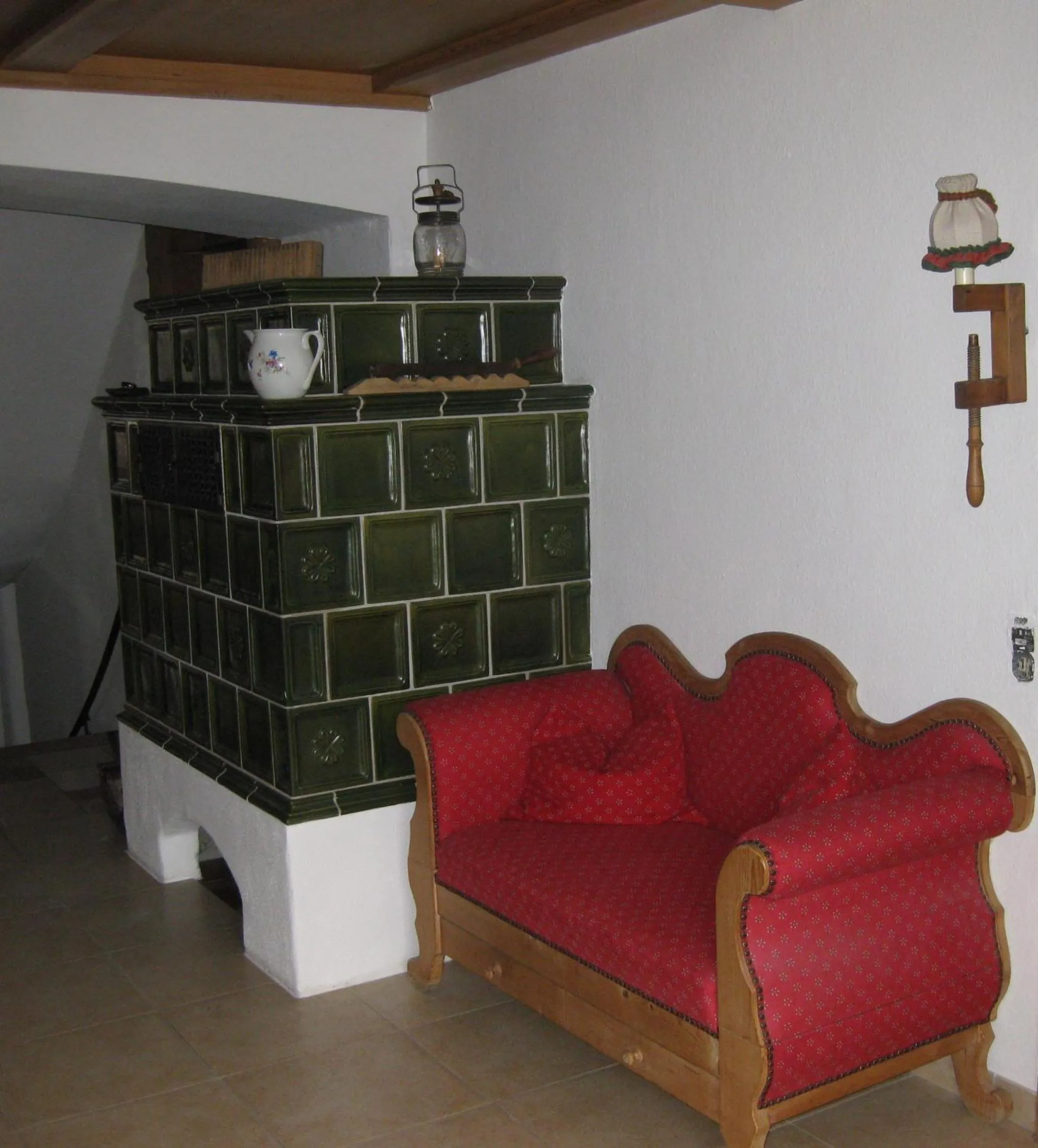 Lobby or reception in Gästehaus Heimgarten