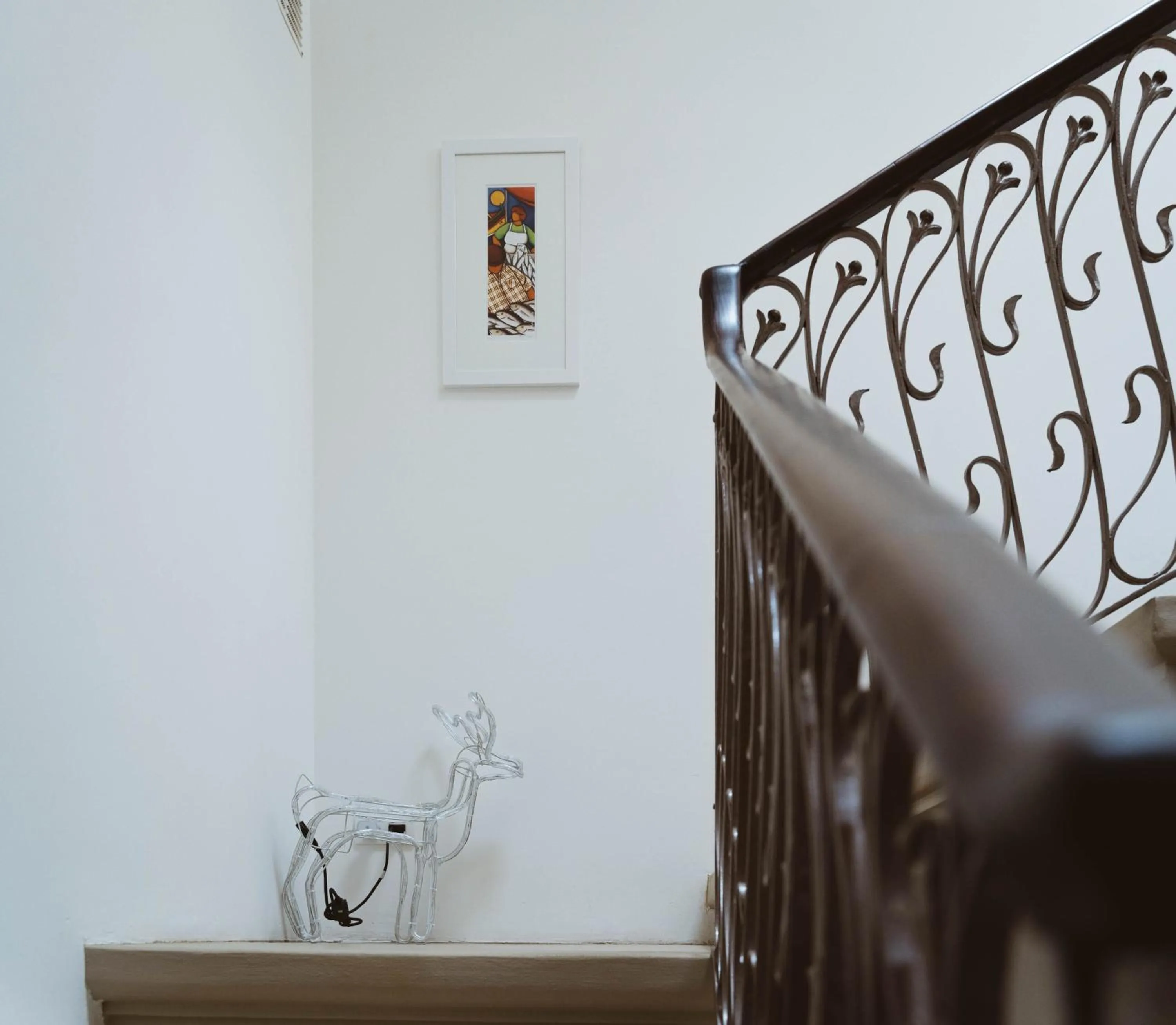 Decorative detail in Fauzia B&B