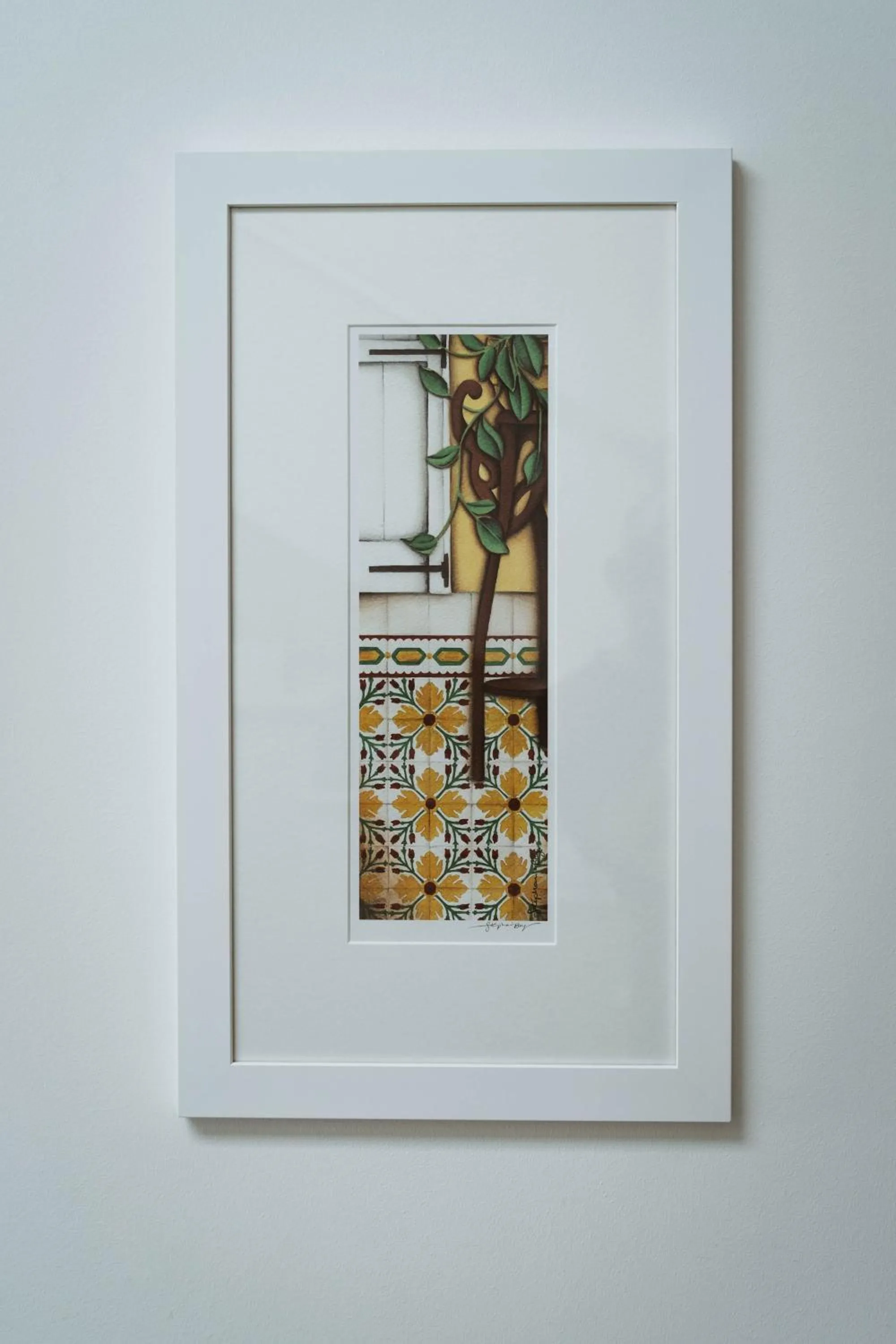 Decorative detail in Fauzia B&B