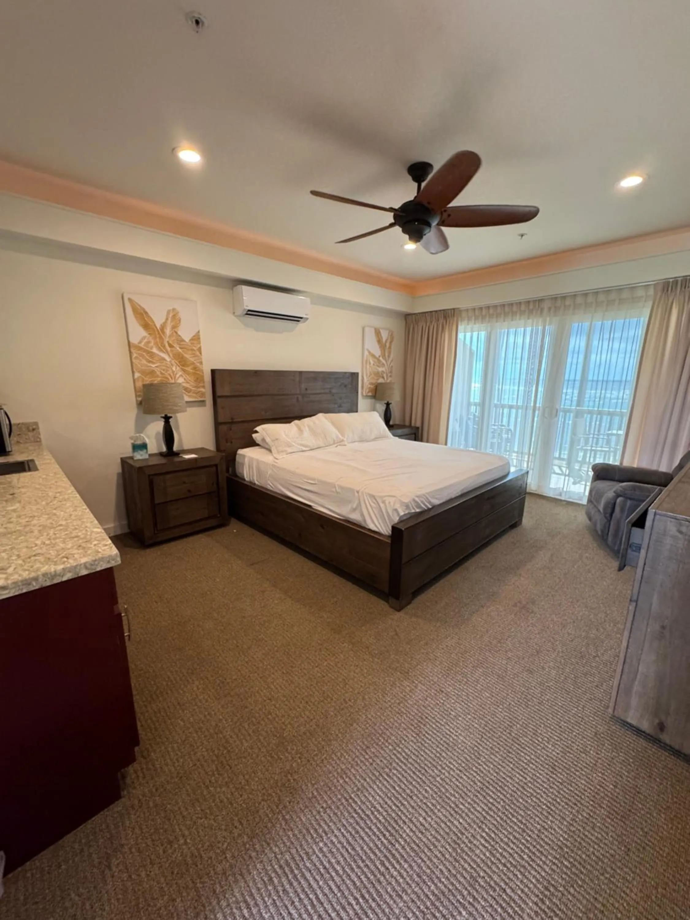 Bed in Hotel Coral Reef