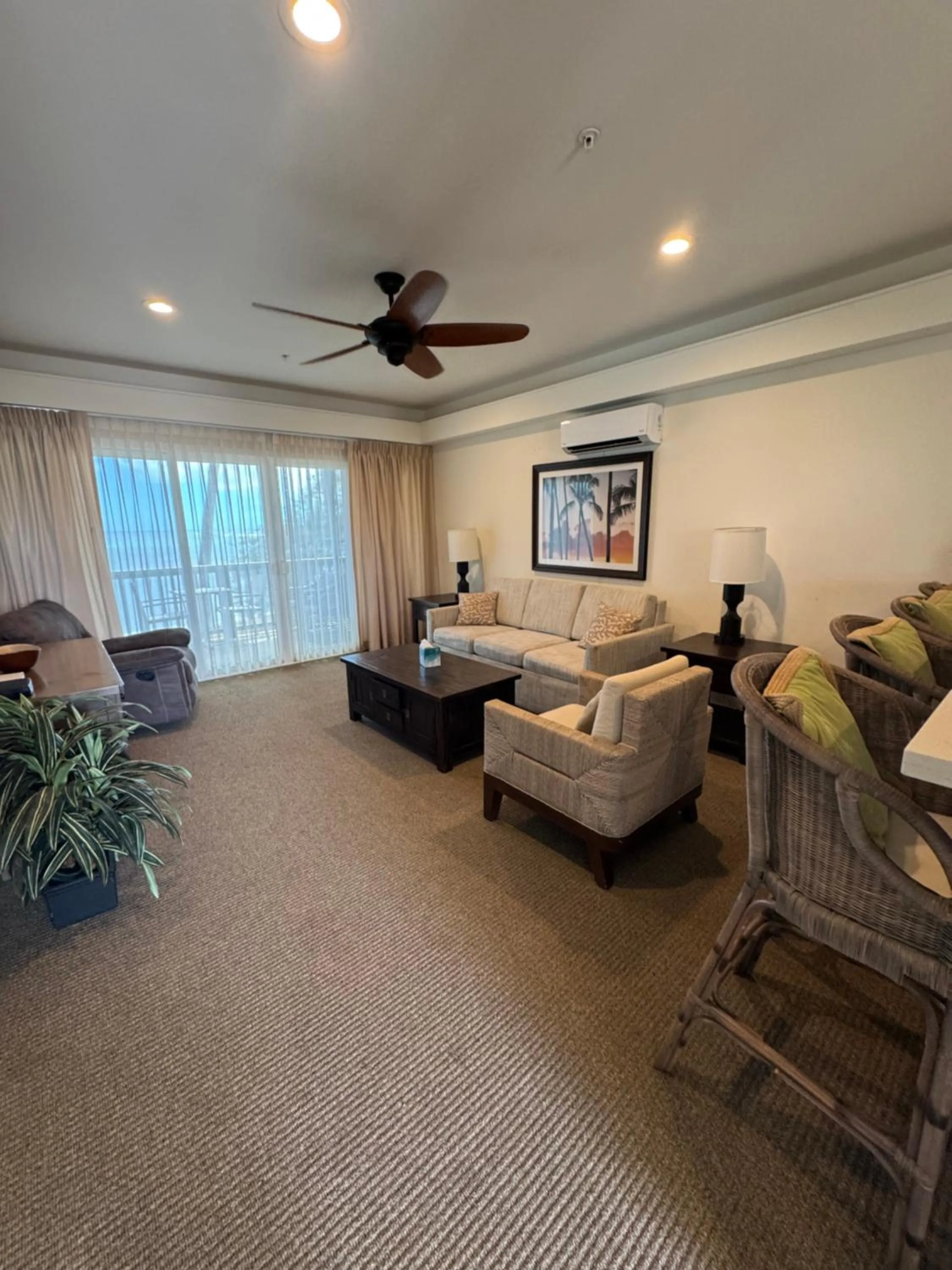 Living room in Hotel Coral Reef