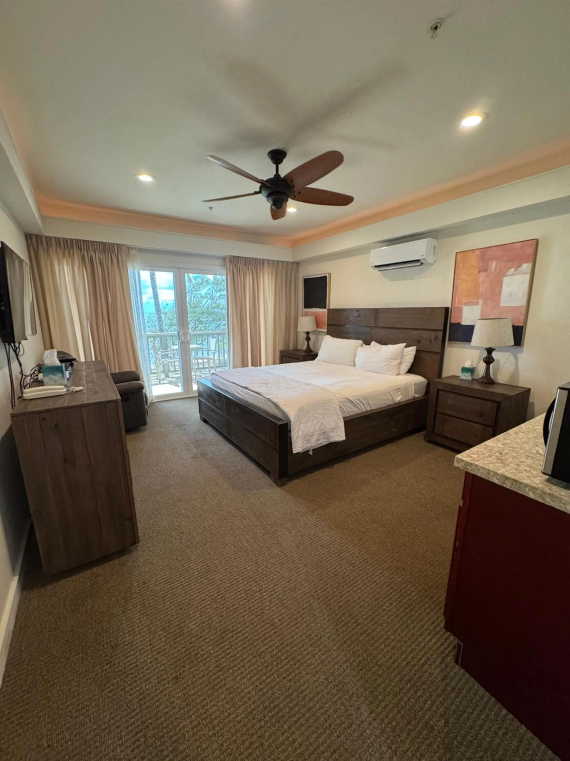 Bed in Hotel Coral Reef