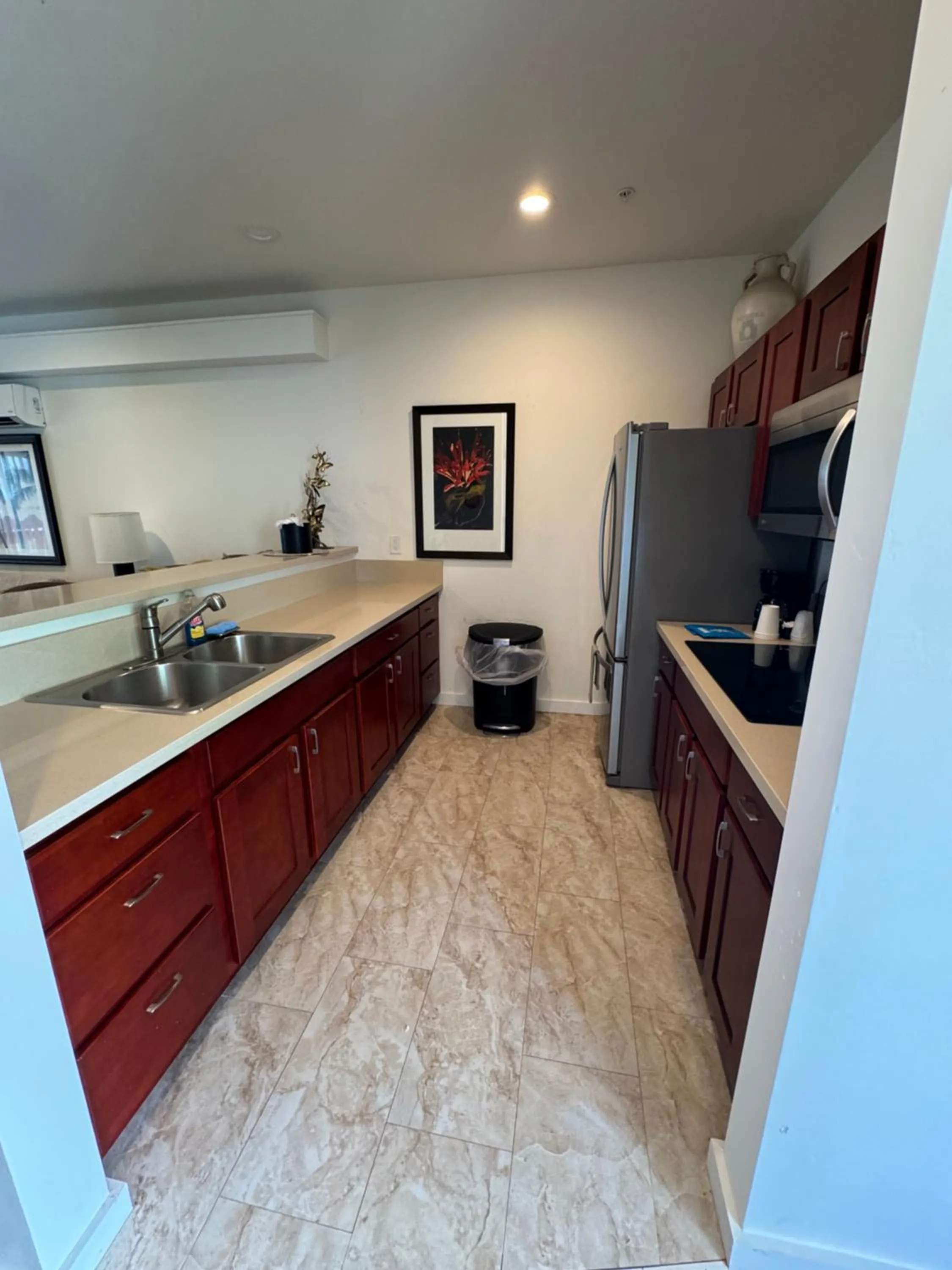 kitchen in Hotel Coral Reef