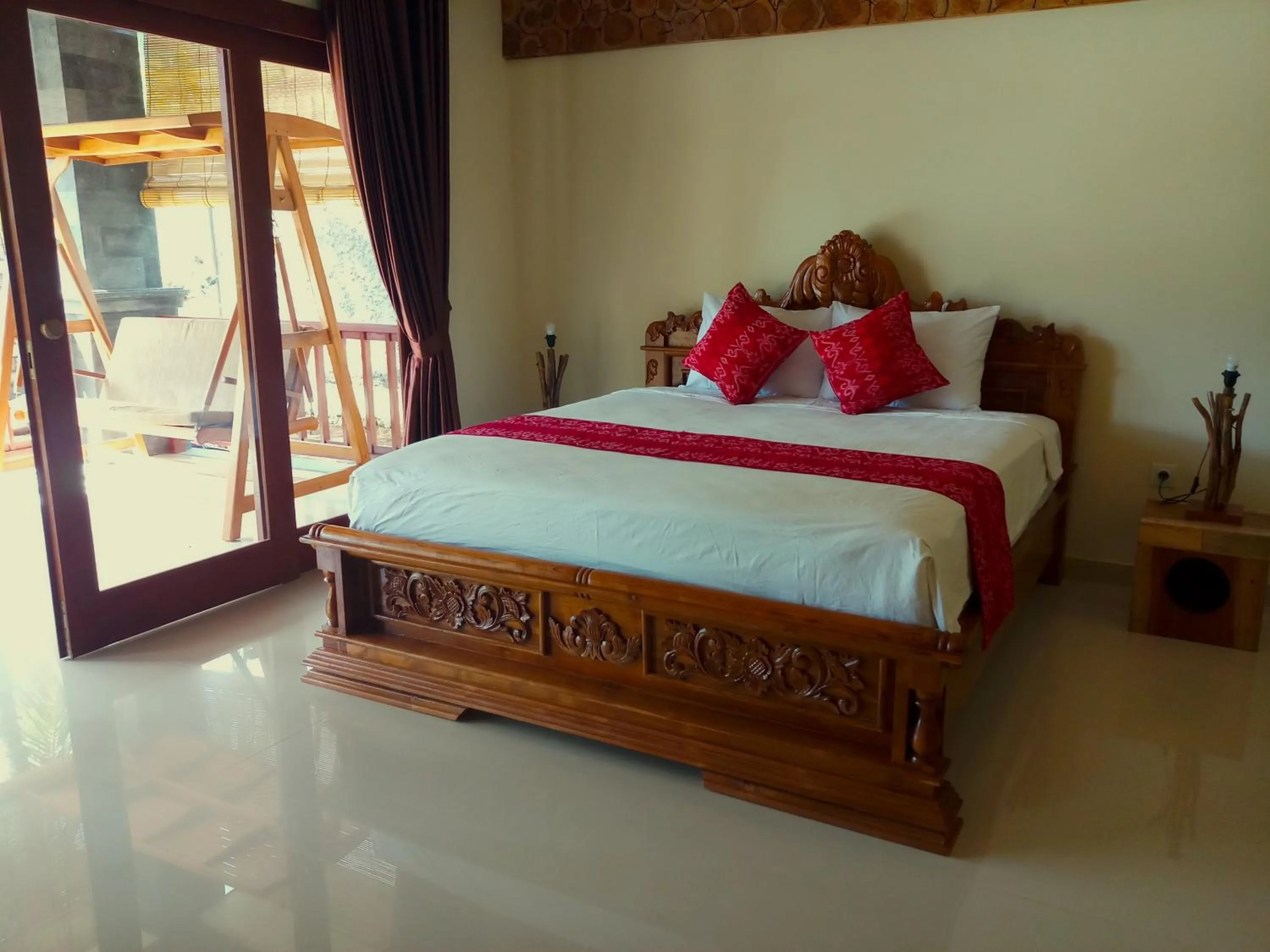 Bedroom, Bed in Sukun Babonsay Villas