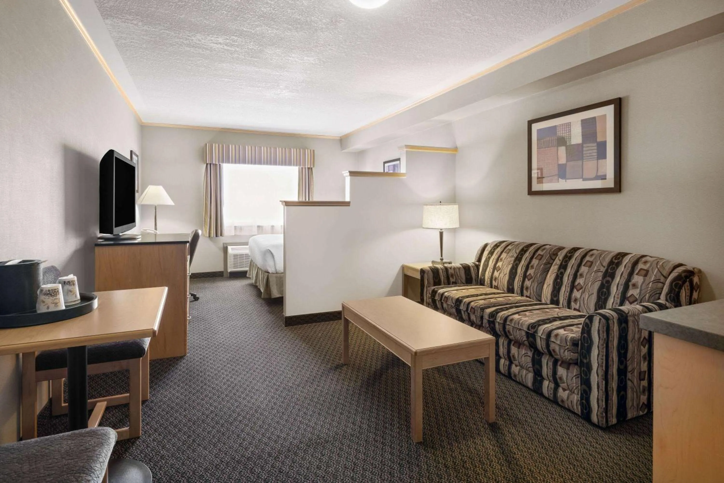 Photo of the whole room, Bed in Travelodge by Wyndham Fort McMurray