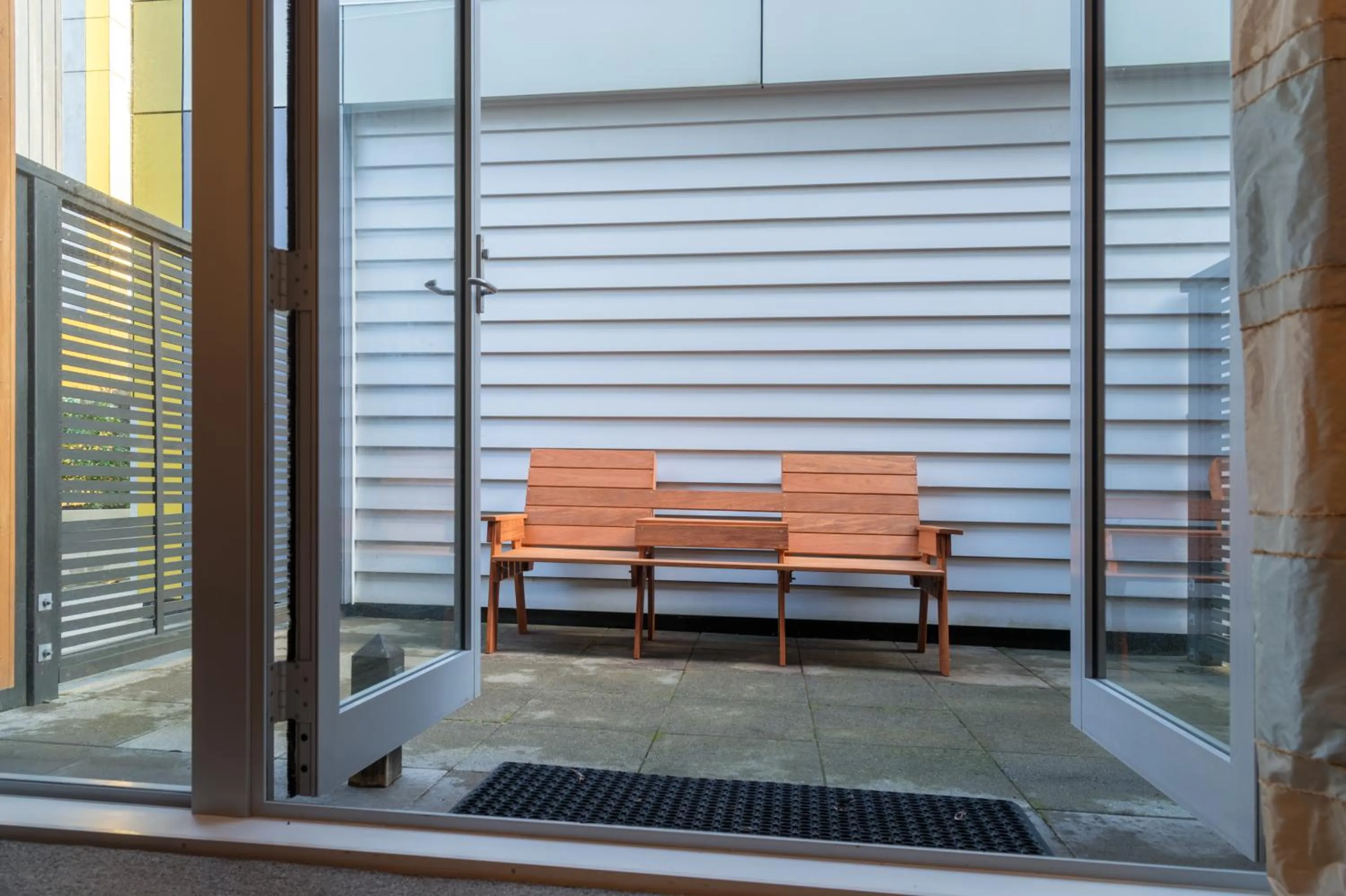 Patio in Boulcott Suites