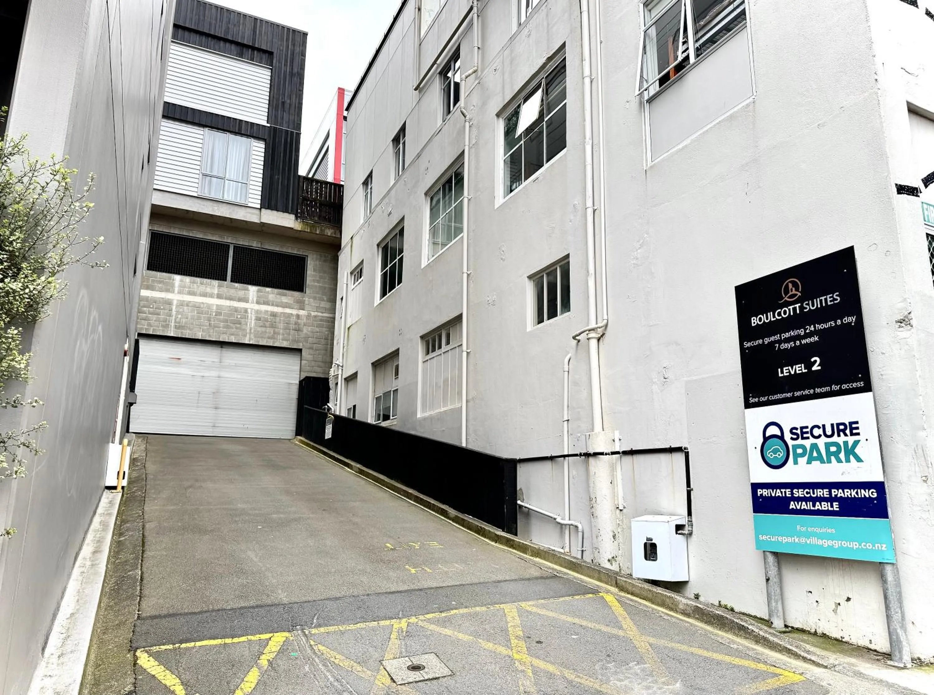 Parking in Boulcott Suites